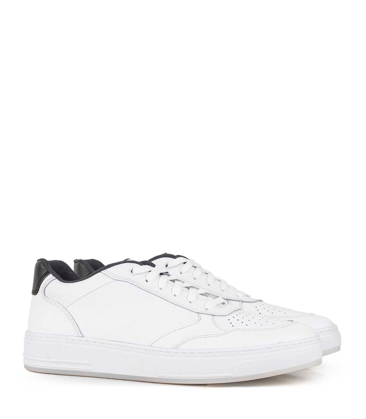 Zapatillas de hombre de cuero con base cosida Batistella — imagen 5