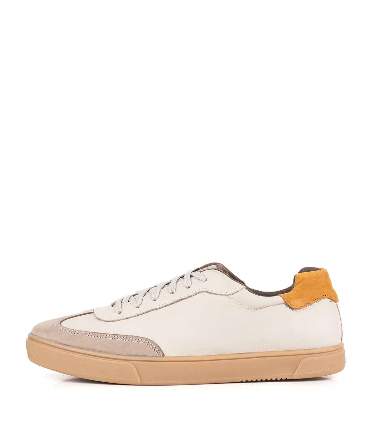 Zapatillas hombre de cuero con detalles en gamuza Batistella — imagen 2