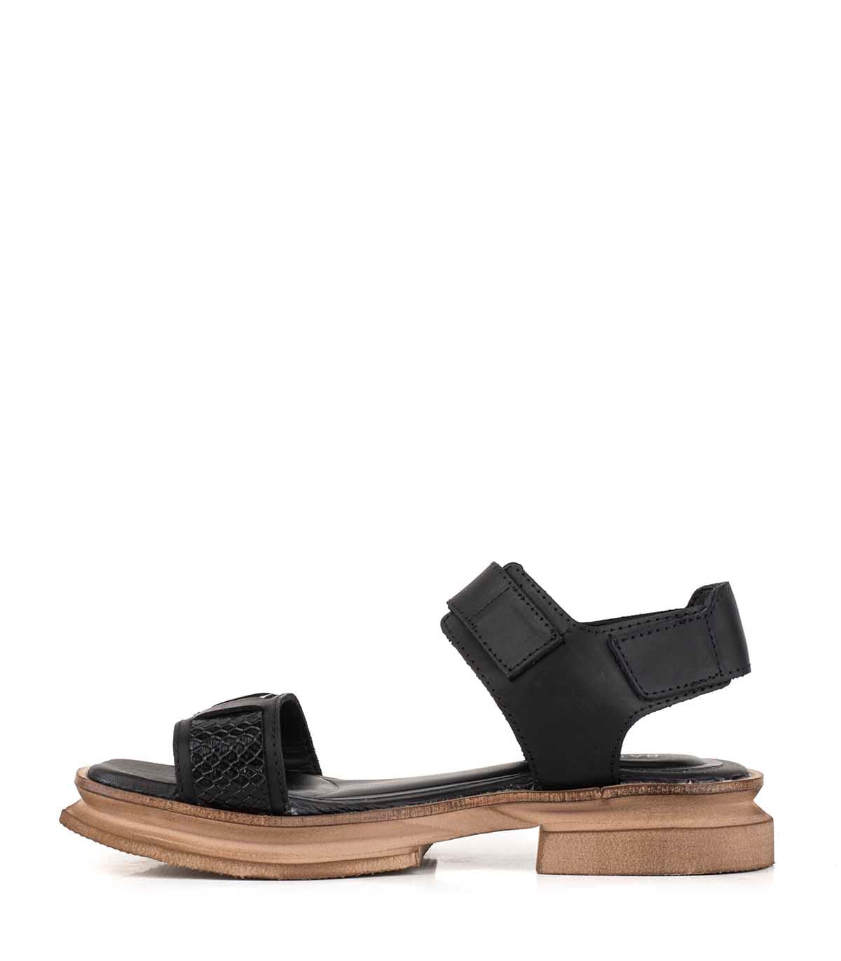Batistella sandalia de cuero con detalles croco — imagen 2