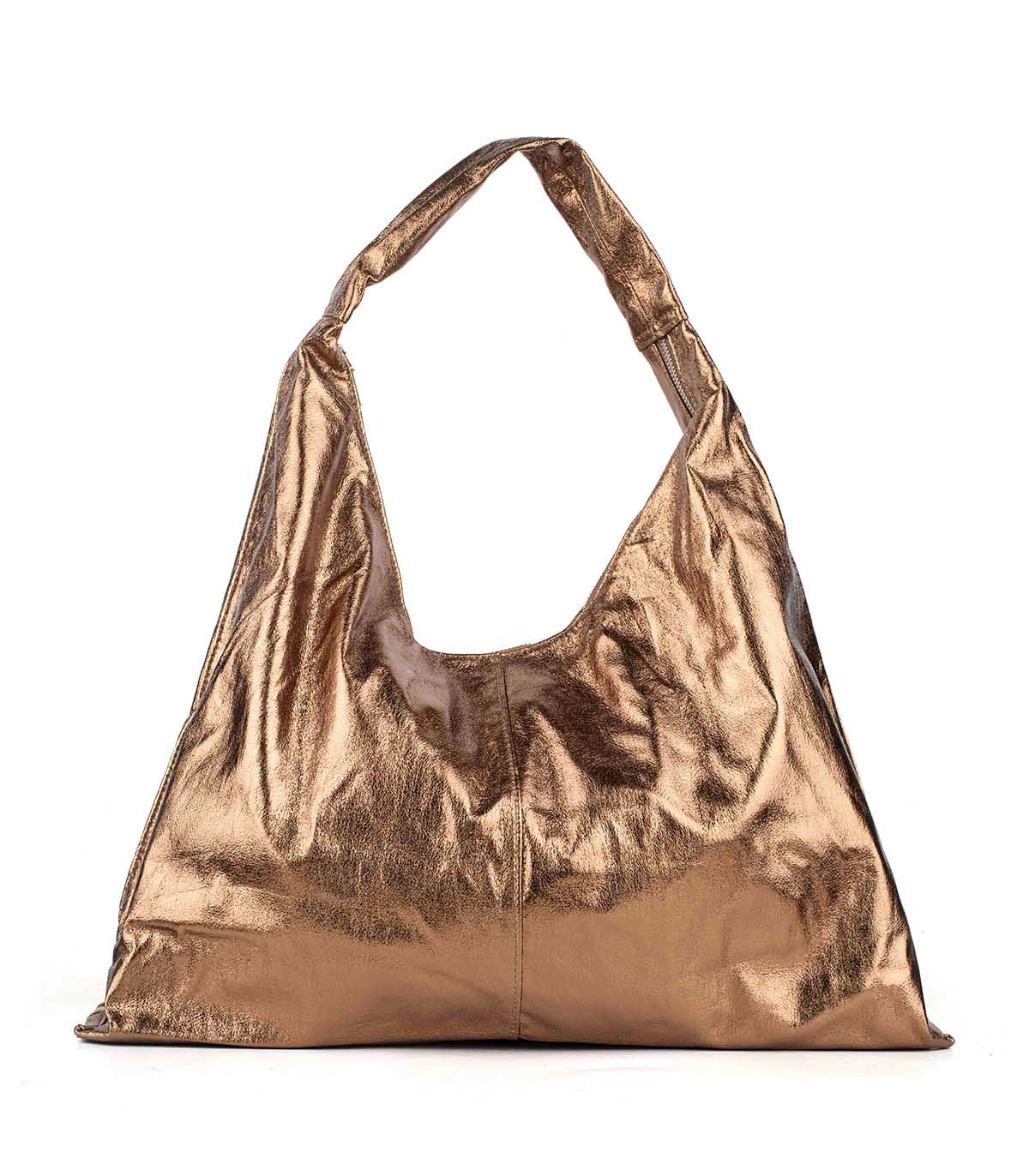 Cartera hobo en símil cuero – Batistella