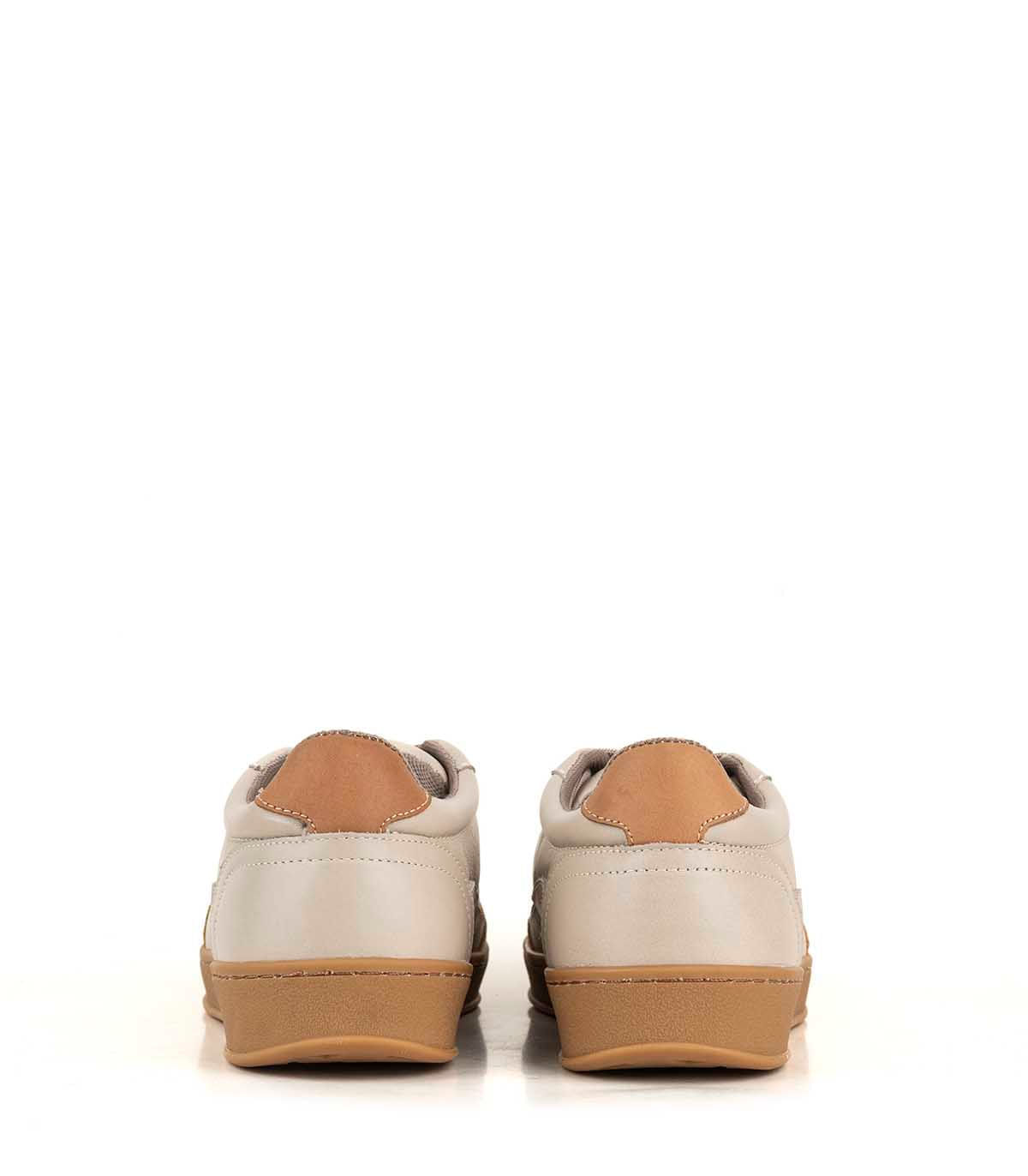Zapatilla urbana de cuero con puntera en gamuza Batistella — imagen 6