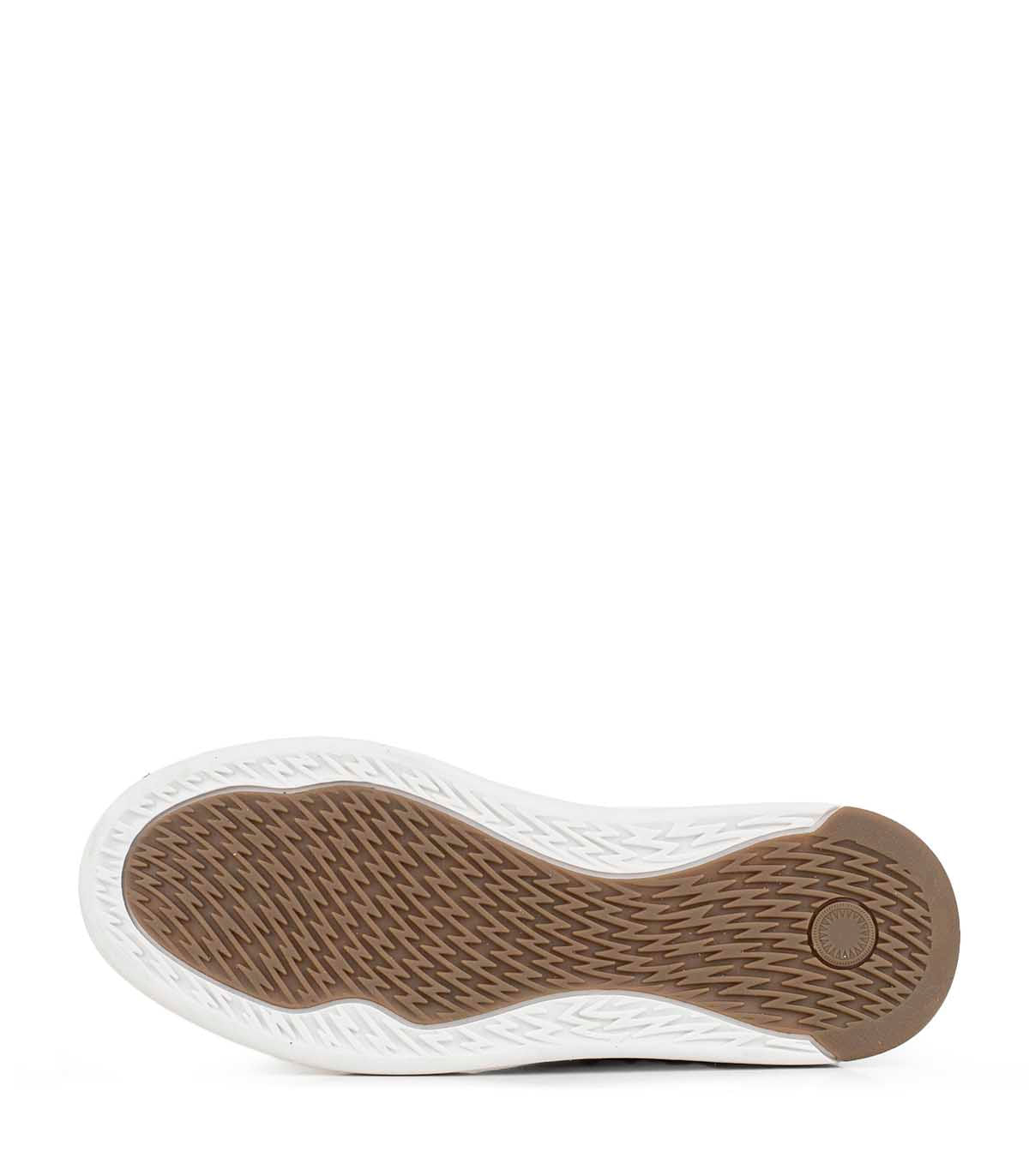 Zapatilla urbana de cuero con detalle en gamuza — imagen 6