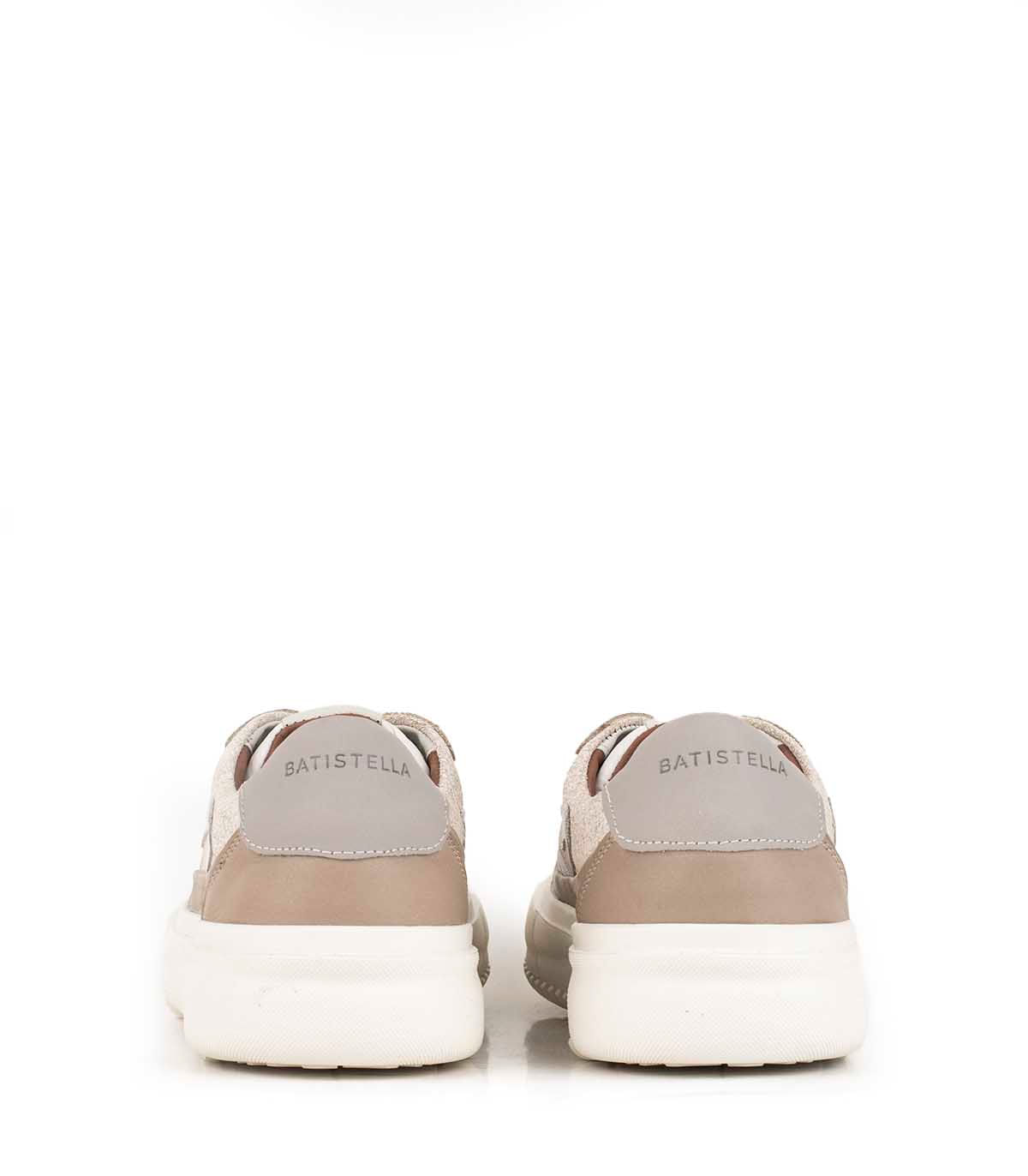 Zapatilla de cuero con suela de goma Batistella camel — imagen 5