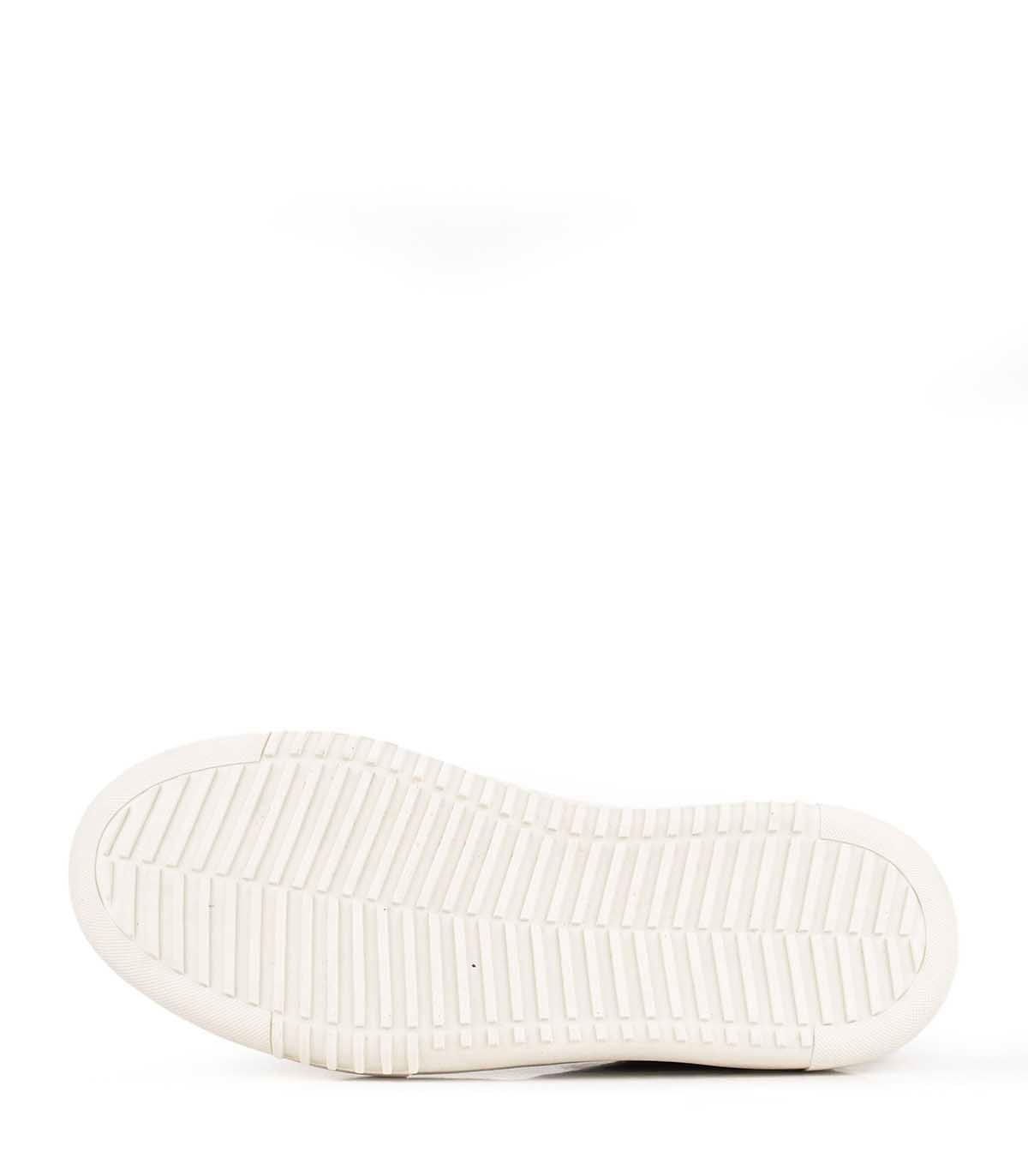 Zapatilla de cuero con suela de goma Batistella camel — imagen 6