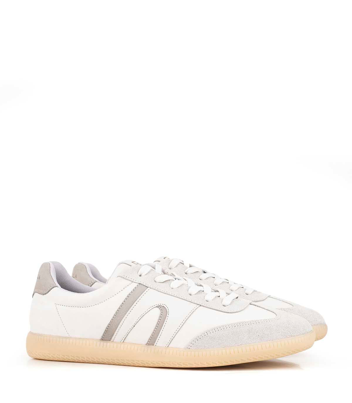 Zapatilla urbana de cuero estilo retro — imagen 3