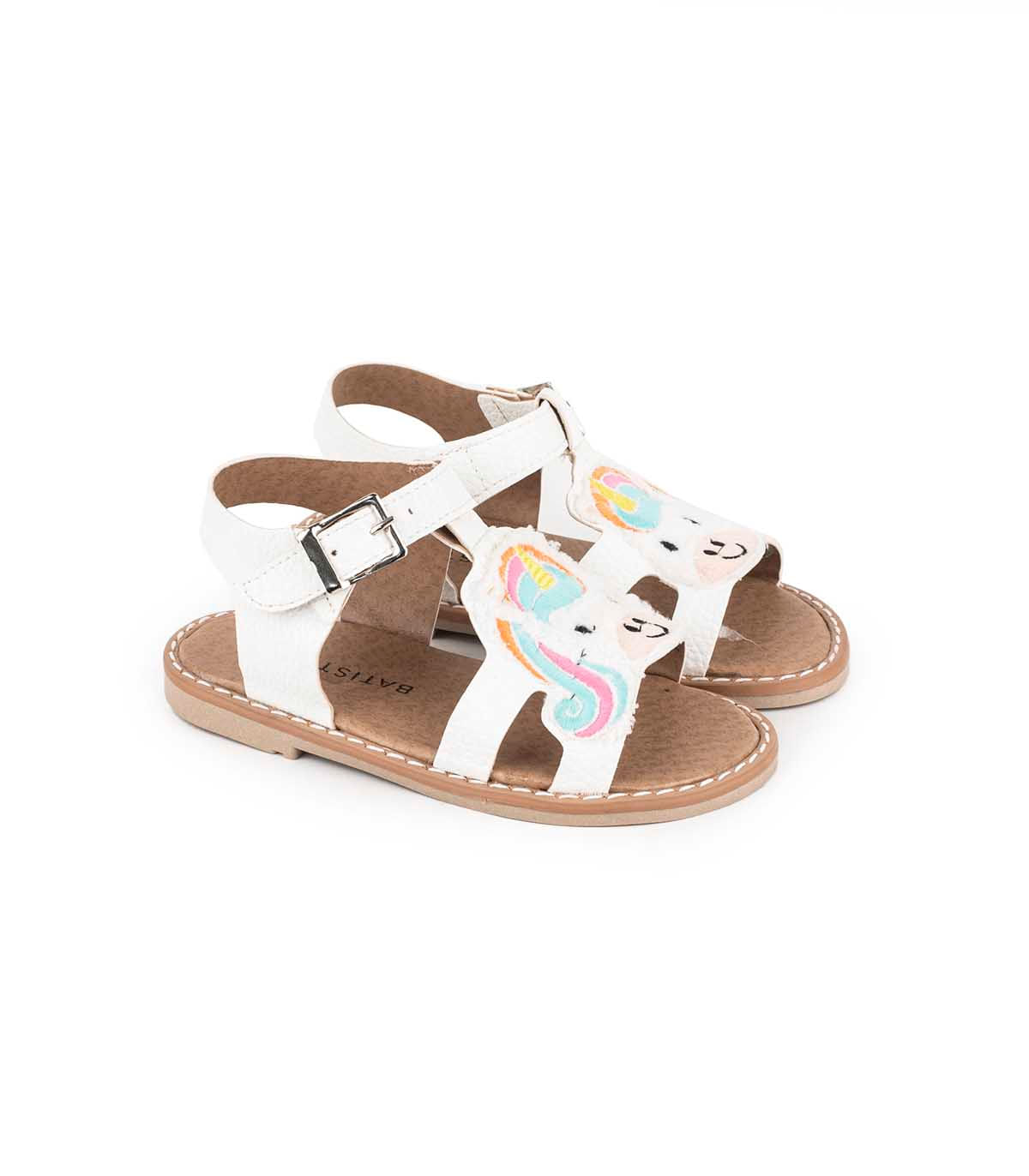 Sandalia simil con diseño de unicornio — imagen 5