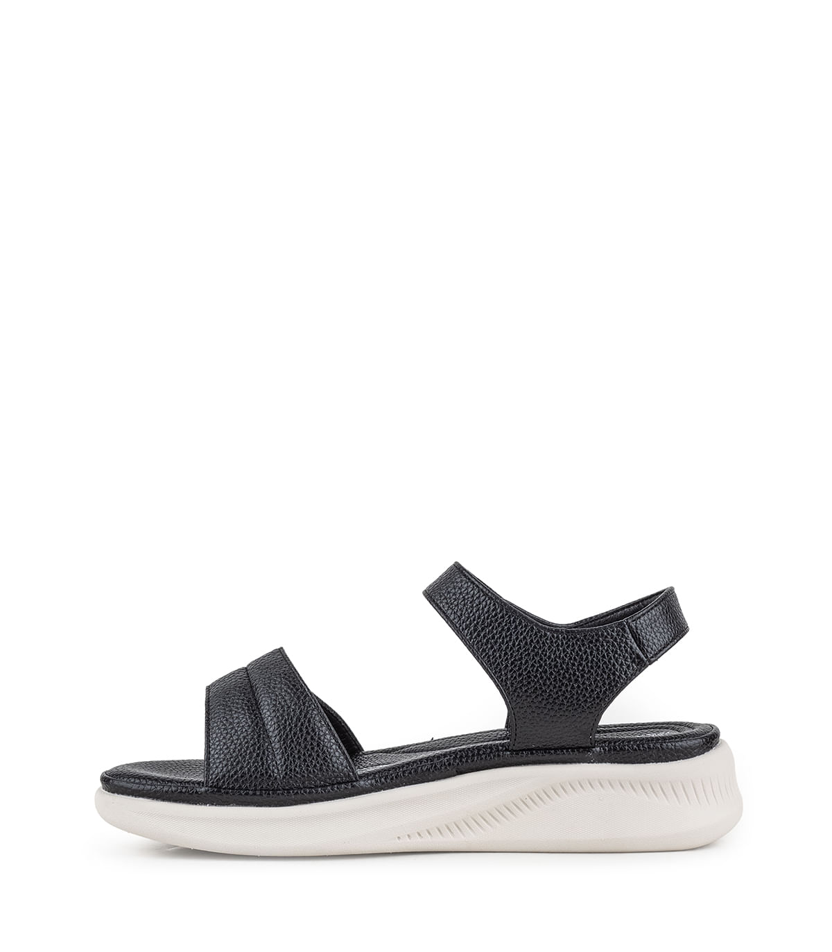Sandalia simil cuero con velcro y base anatómica — imagen 3