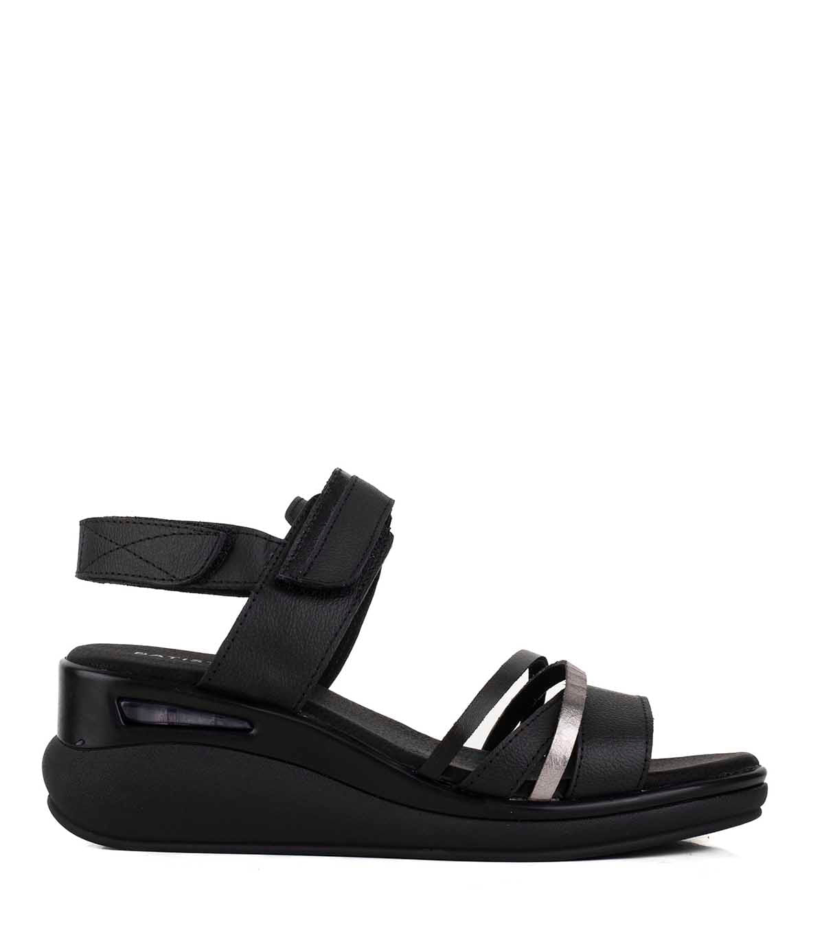 Sandalia de cuero con plataforma deportiva – Batistella