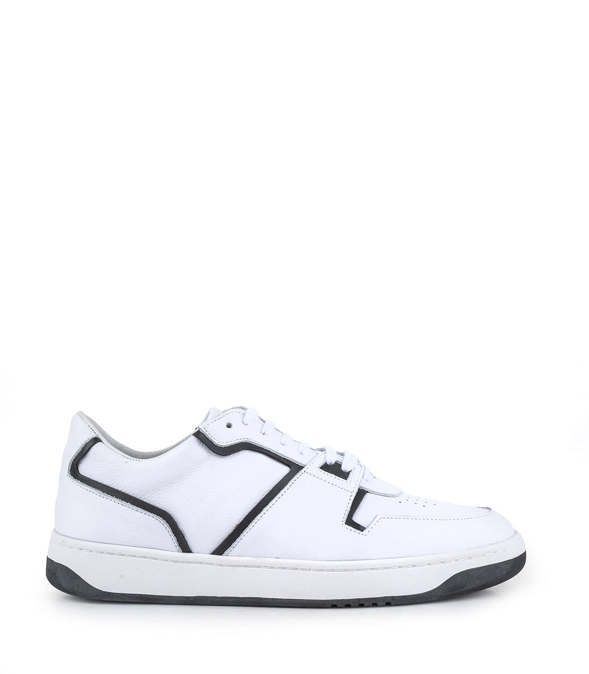 Zapatillas estilo tenis de cuero