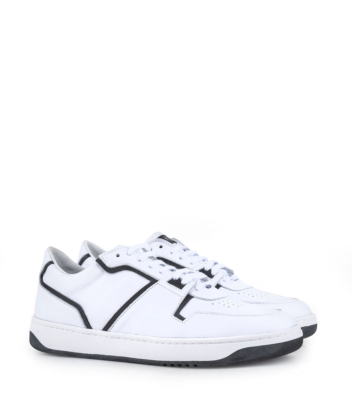 Zapatillas estilo tenis de cuero — imagen 3