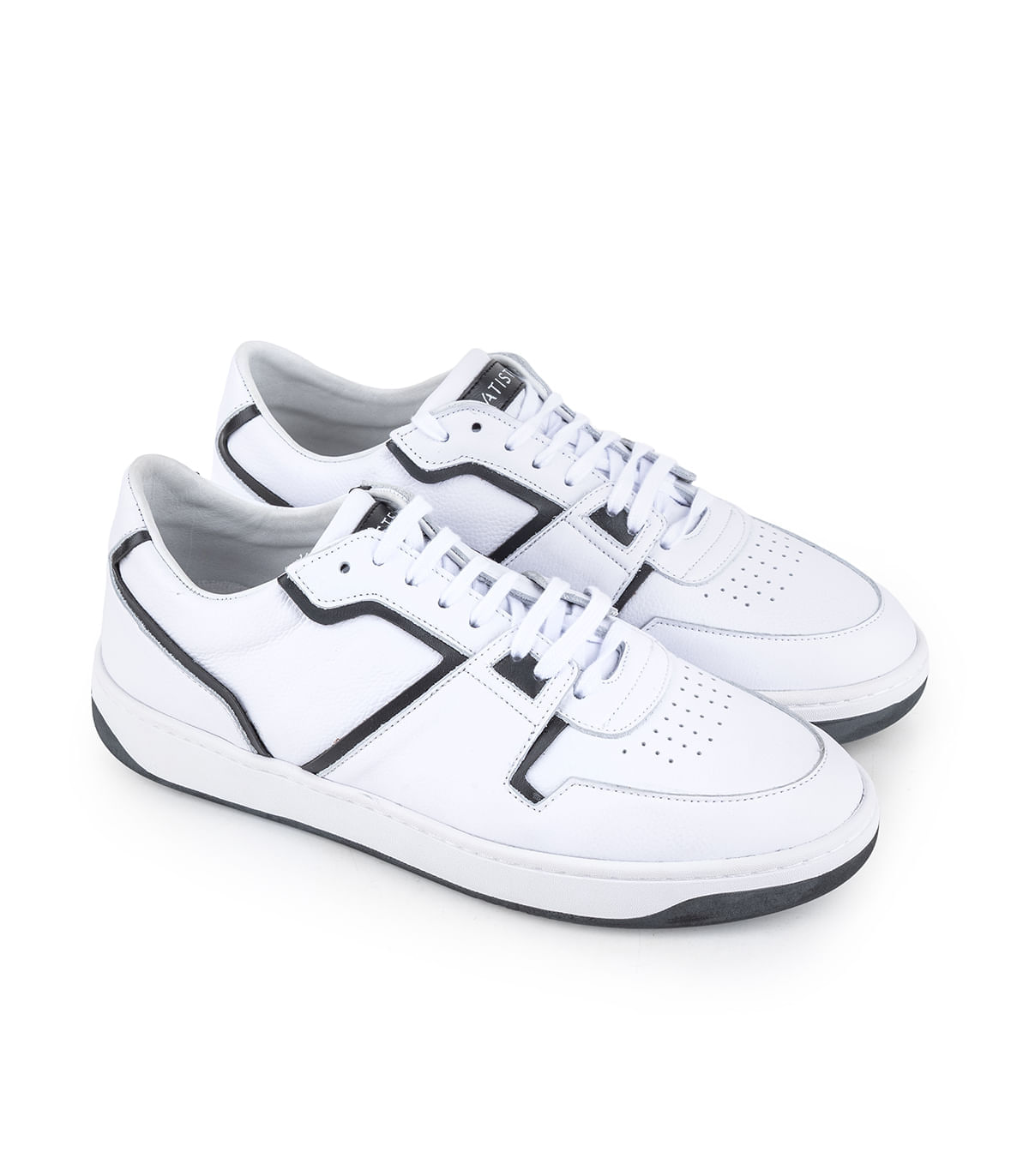 Zapatillas estilo tenis de cuero — imagen 4