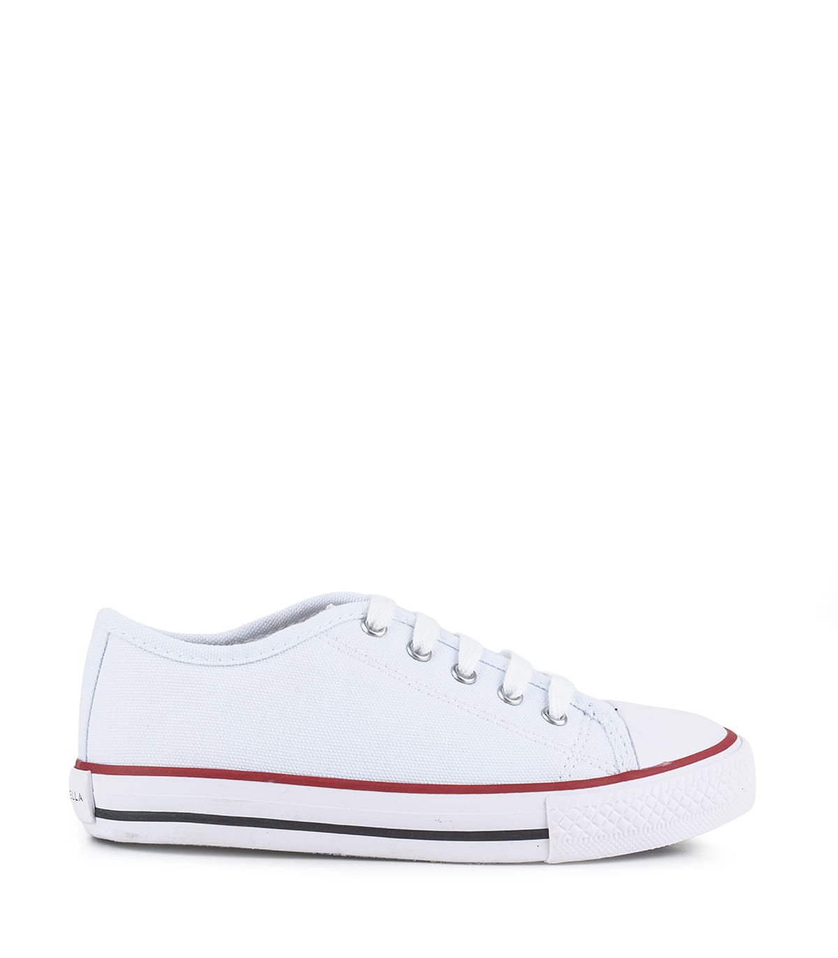Zapatillas de tela con cordones