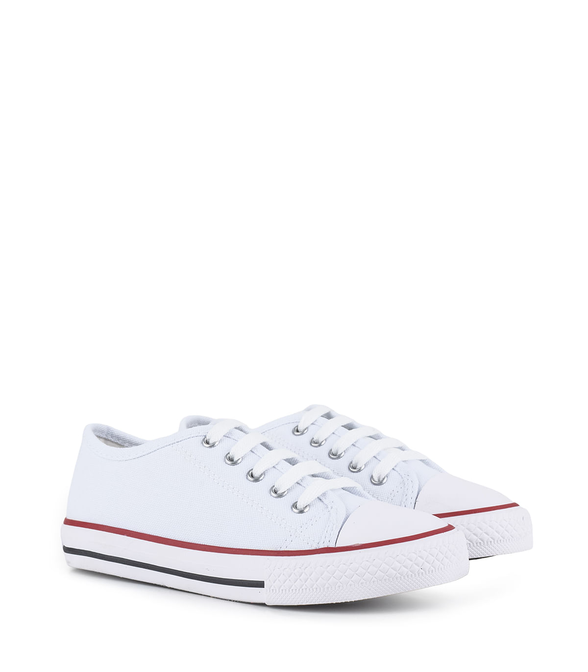 Zapatillas de tela con cordones — imagen 5