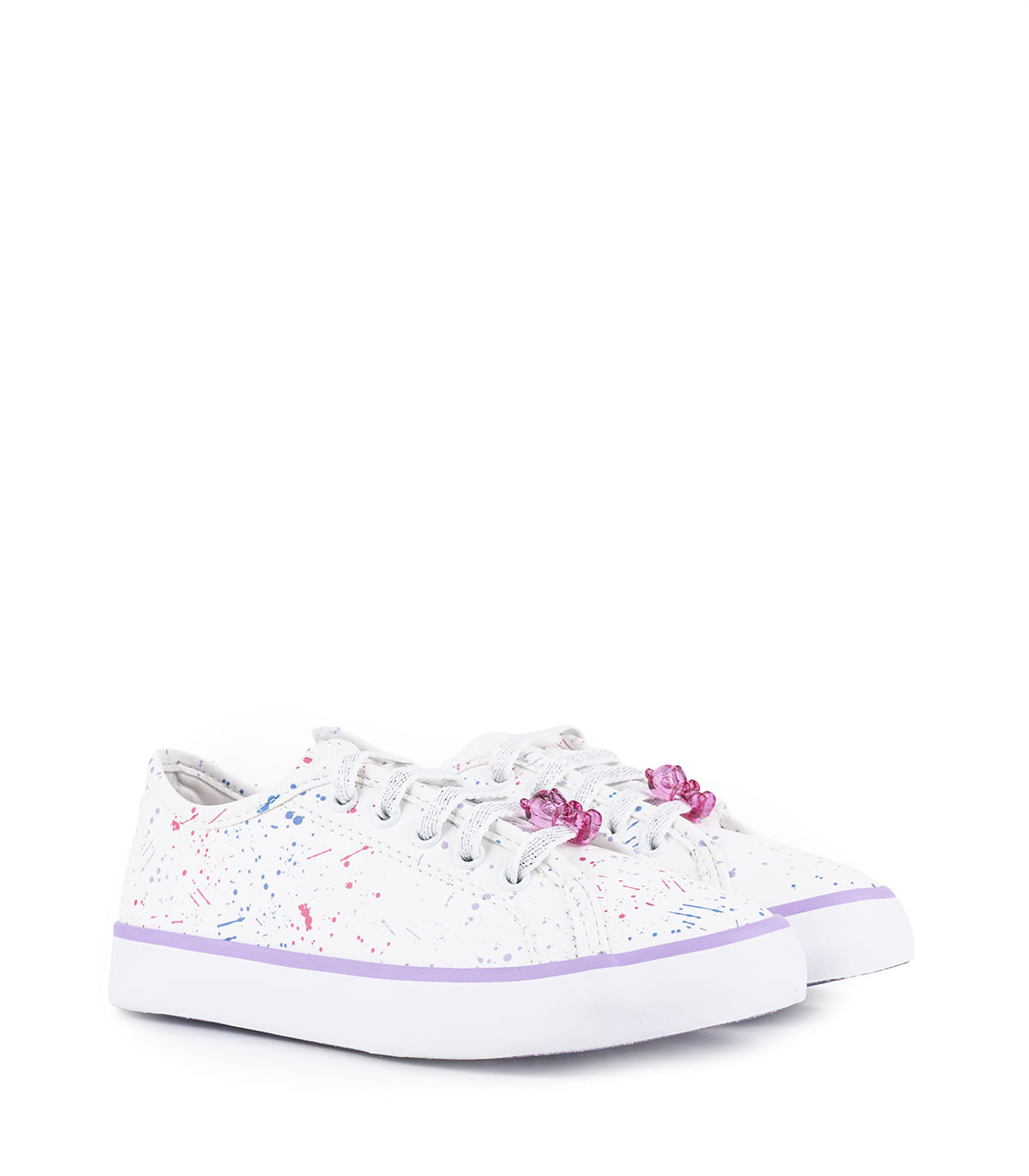 Zapatillas simil con diseño paint splash — imagen 5