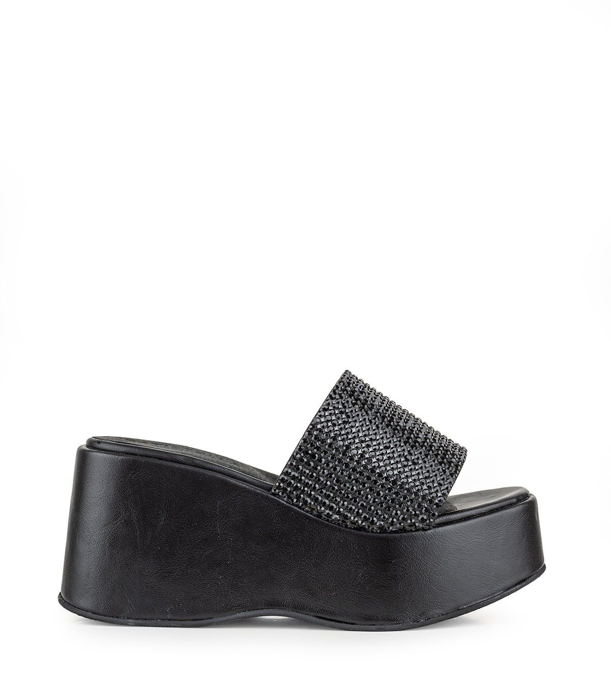 Sandalias de fiesta con plataforma y glitter