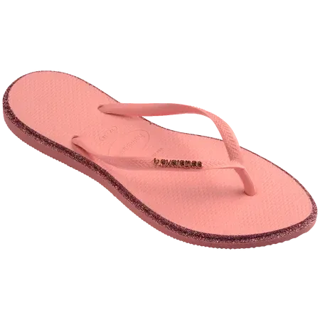 Ojotas Havaianas Slim Point glitter Batistella — imagen 2