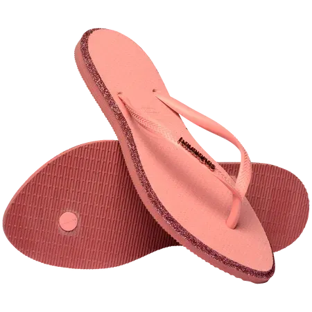 Ojotas Havaianas Slim Point glitter Batistella — imagen 4