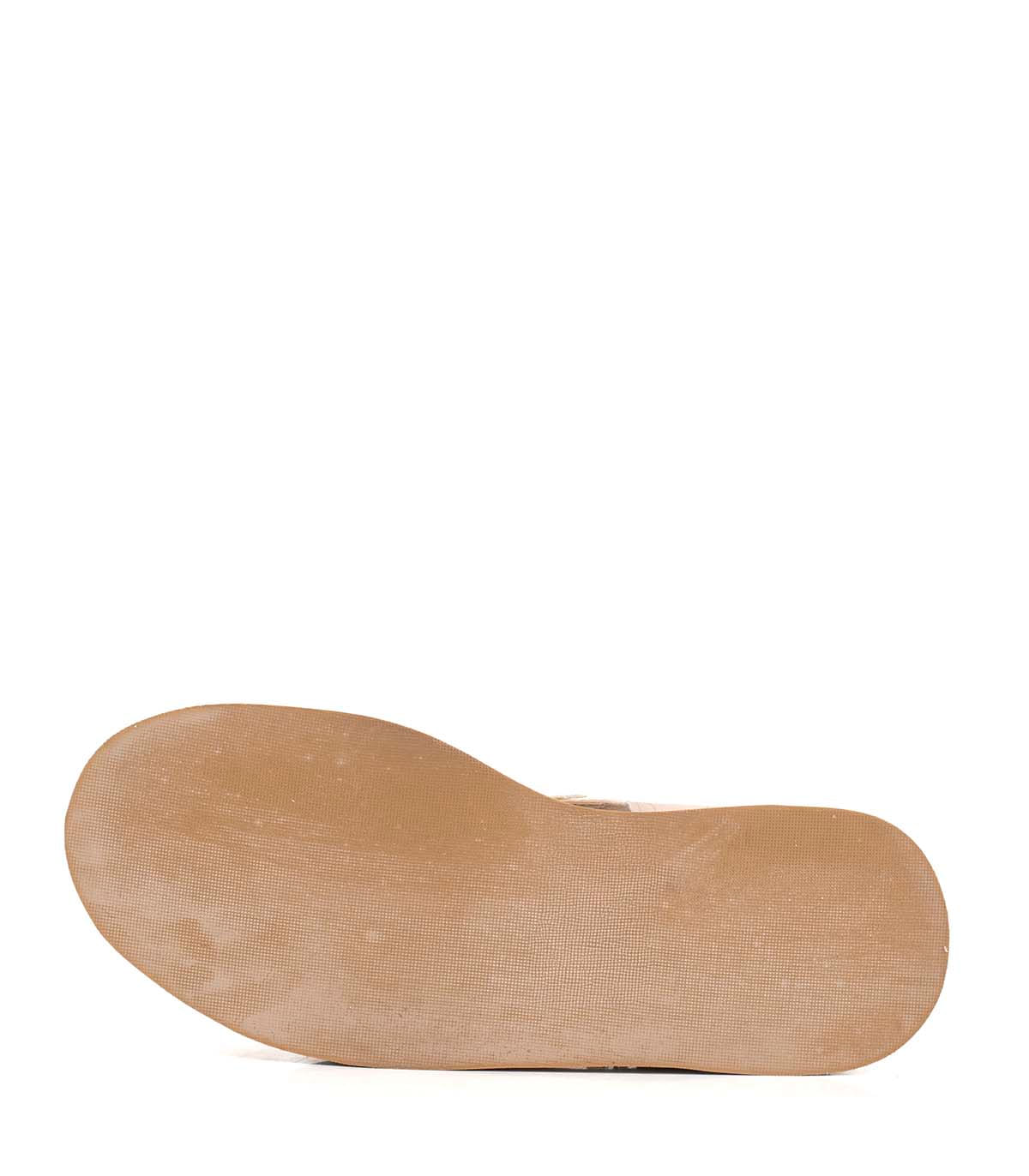 Sandalias de simil cuero con plataforma y pulsera al tobillo — imagen 4