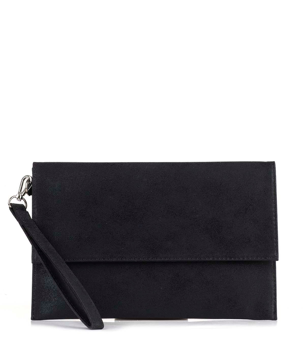 Sobre de simil cuero con manija desmontable