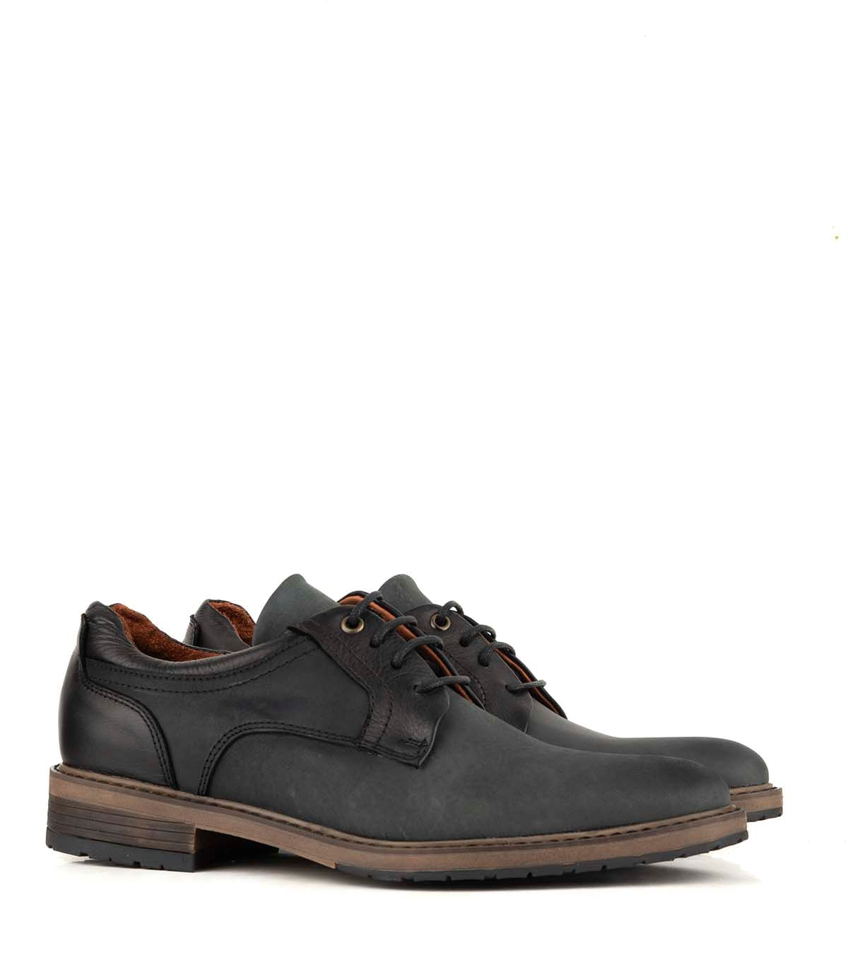 Zapato de hombre urbano en cuero engrasado — imagen 4