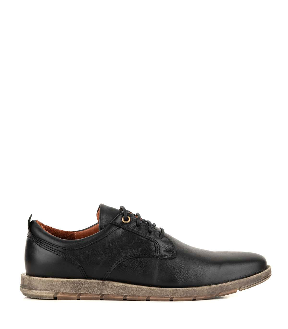 Zapato de hombre urbano de cuero suela liviana