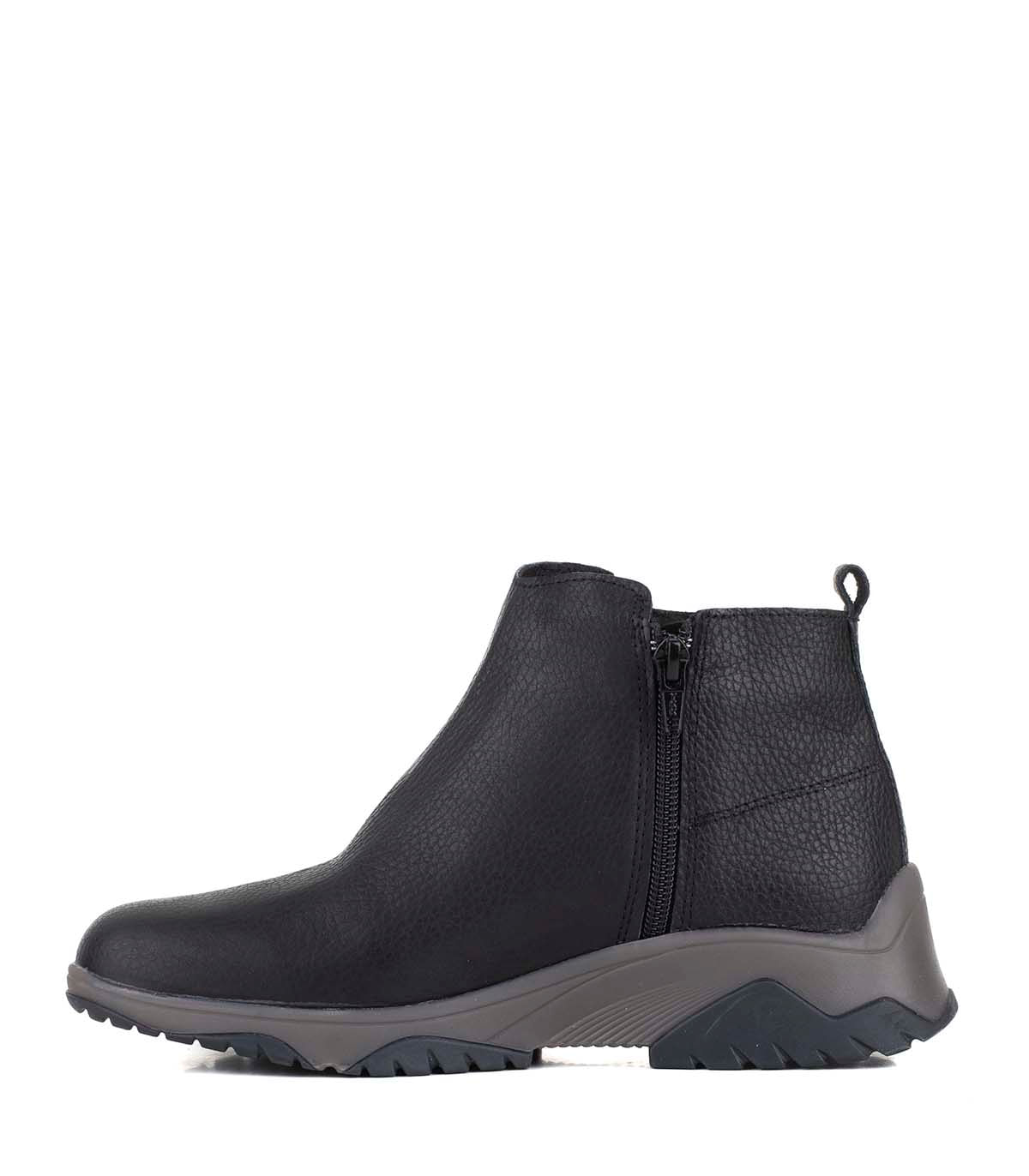 Botinetas confort de cuero en negro — imagen 2