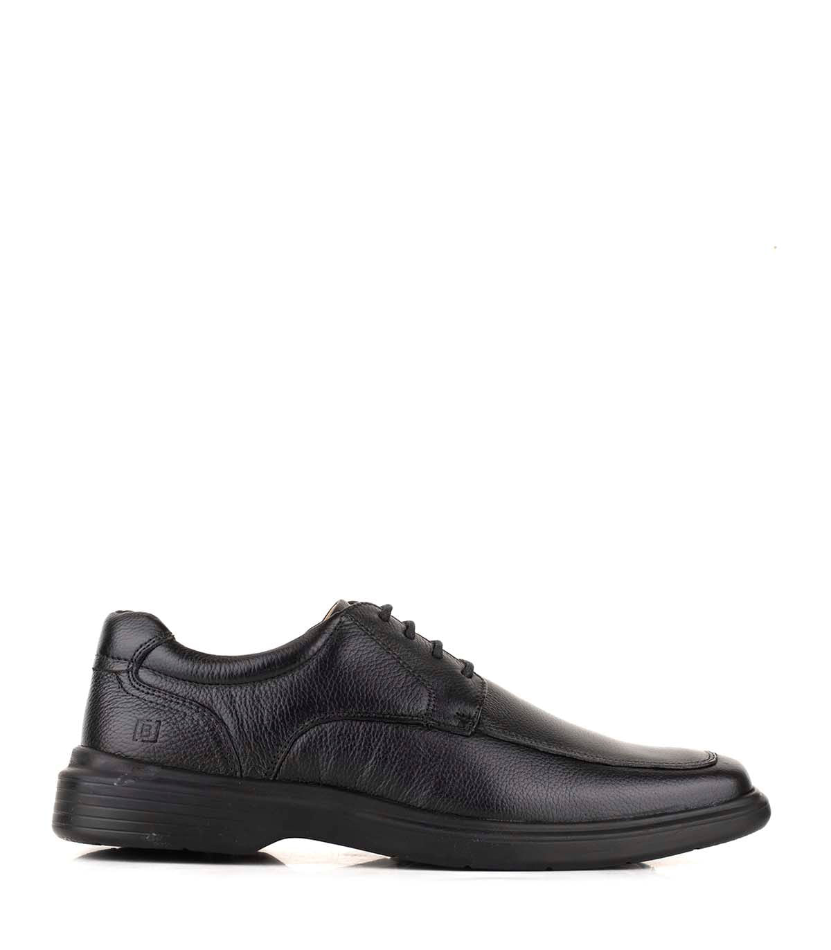 Zapato de cuero con cordones y suela confortable