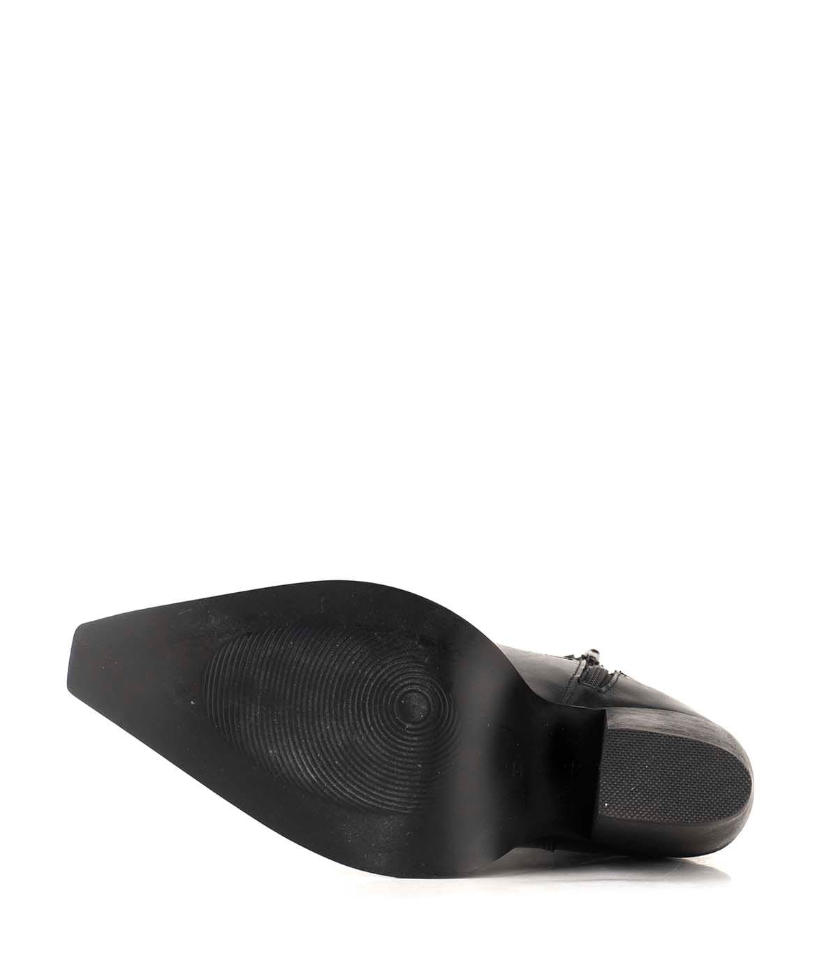 Bota texana de cuero con tachas — imagen 3