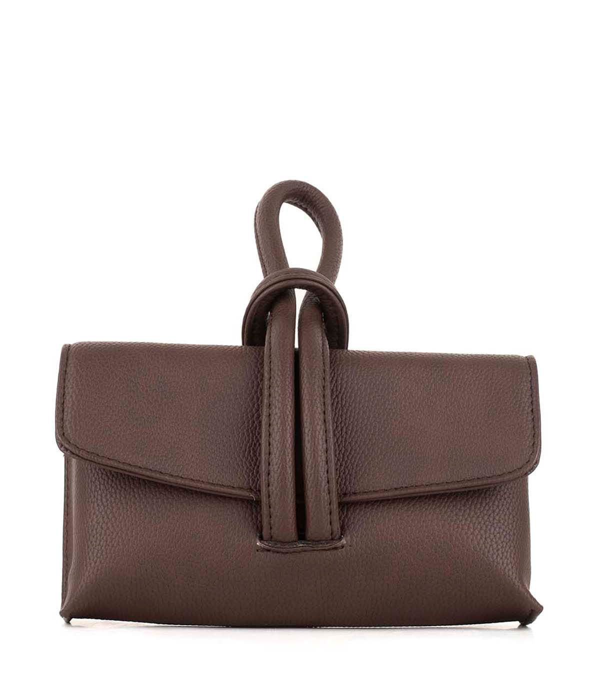 Mini bag simil de mano con solapa — imagen 2