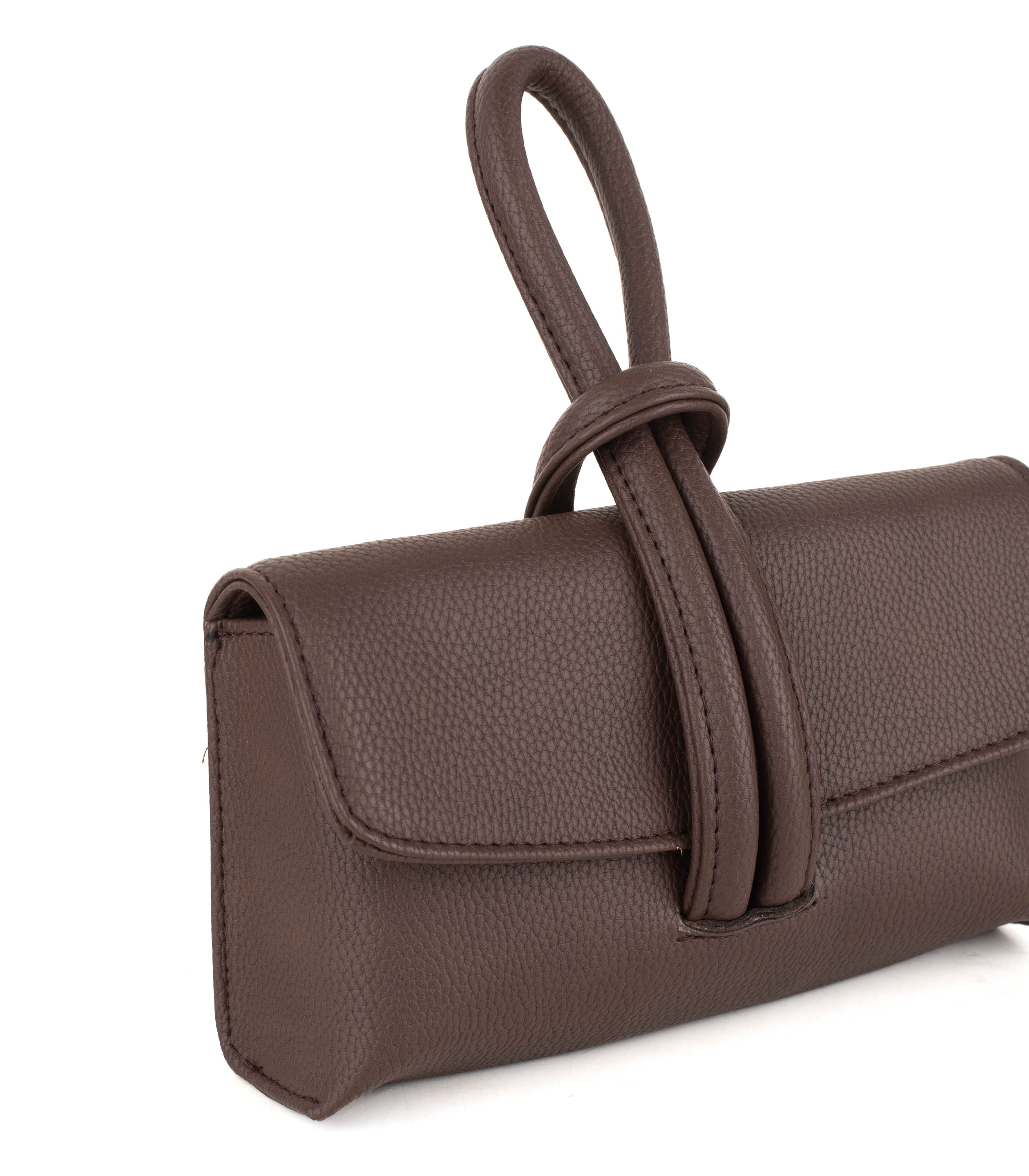 Mini bag simil de mano con solapa — imagen 5