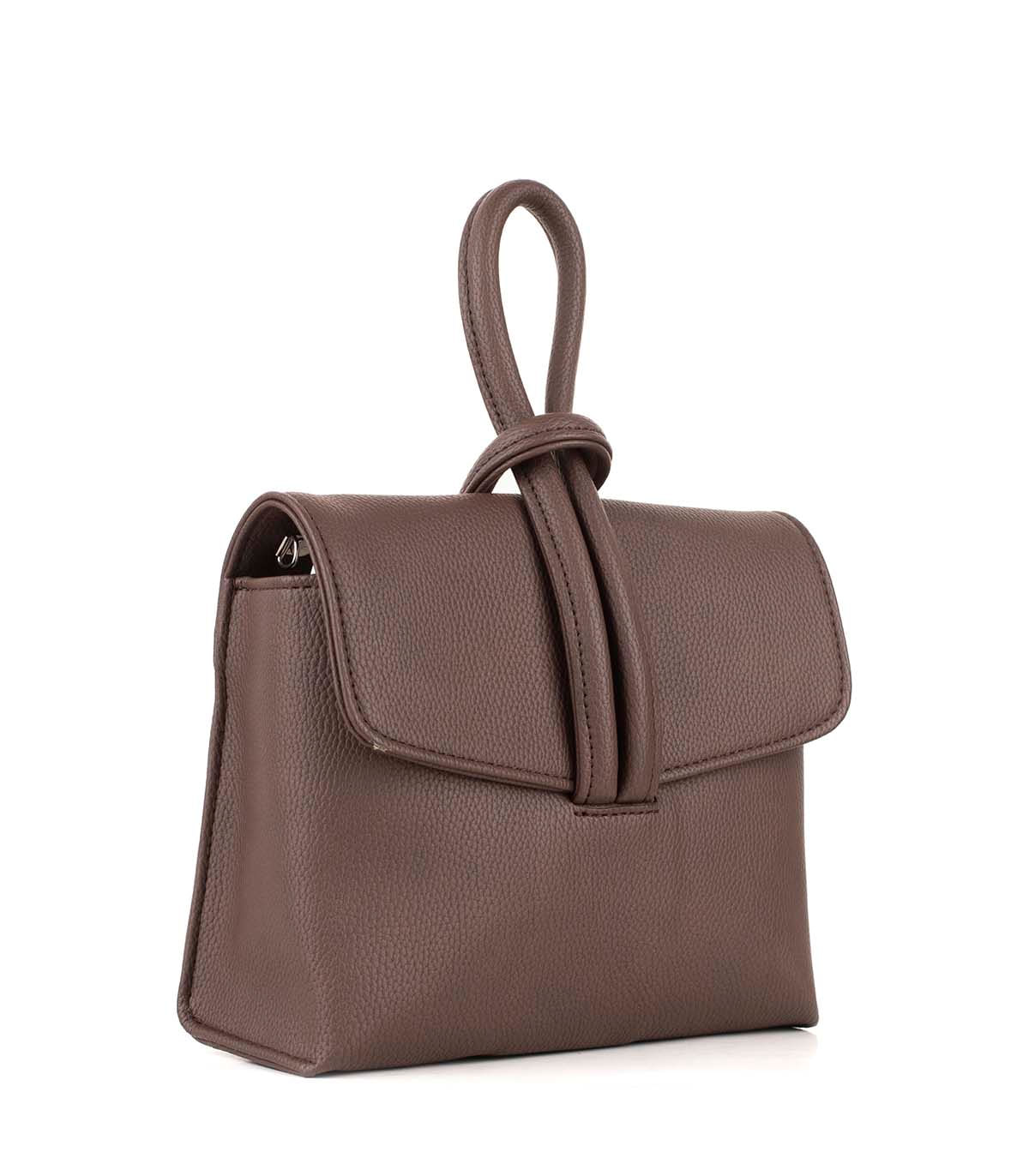 Cartera de simil cuero con solapa — imagen 2