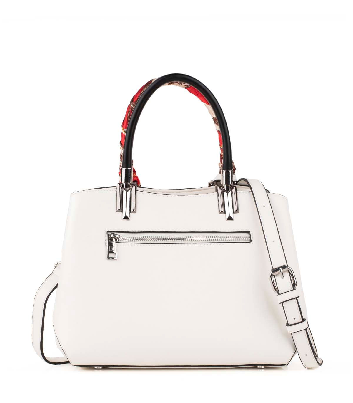 Cartera de simil cuero con doble asa — imagen 3