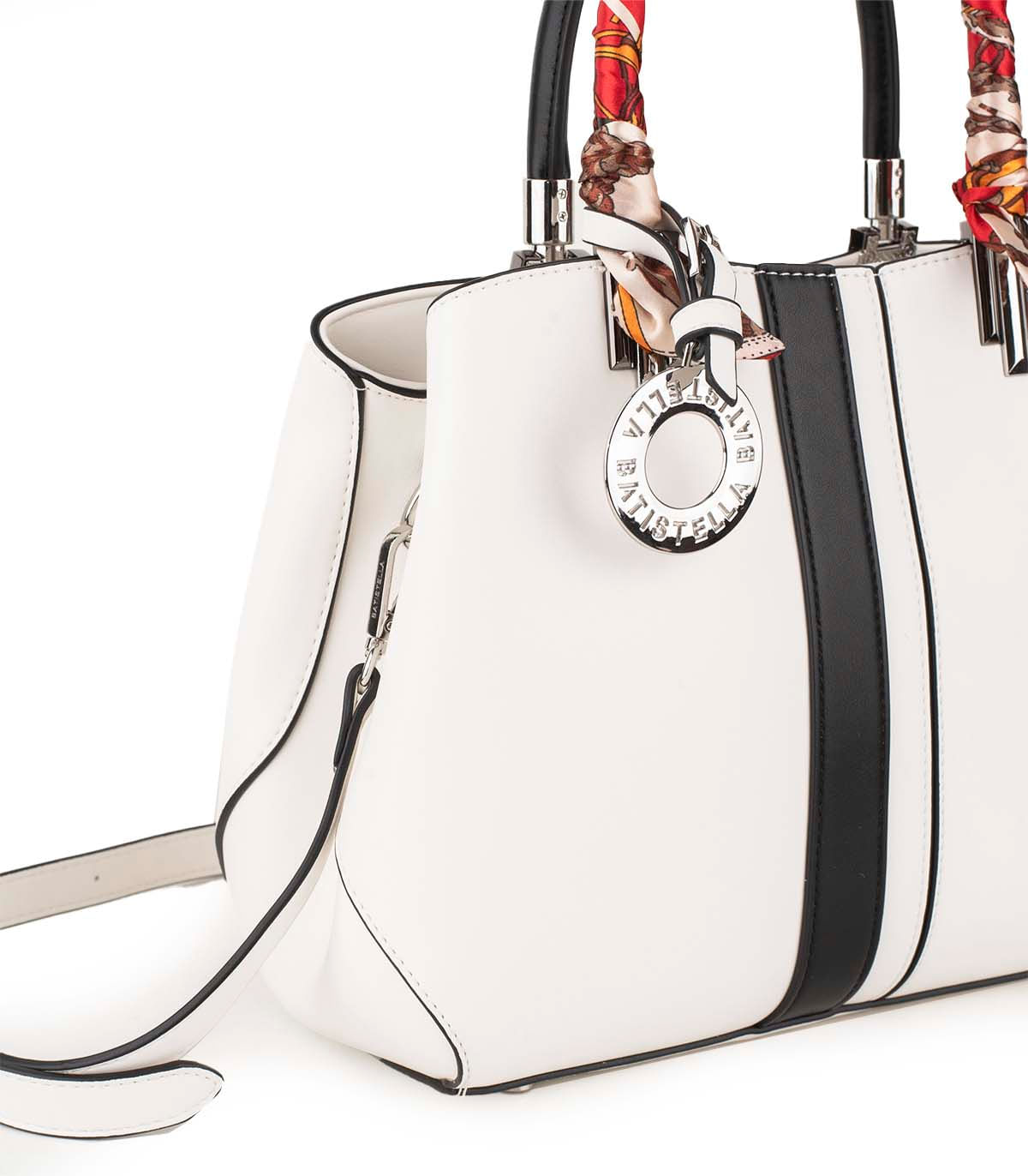Cartera de simil cuero con doble asa — imagen 4