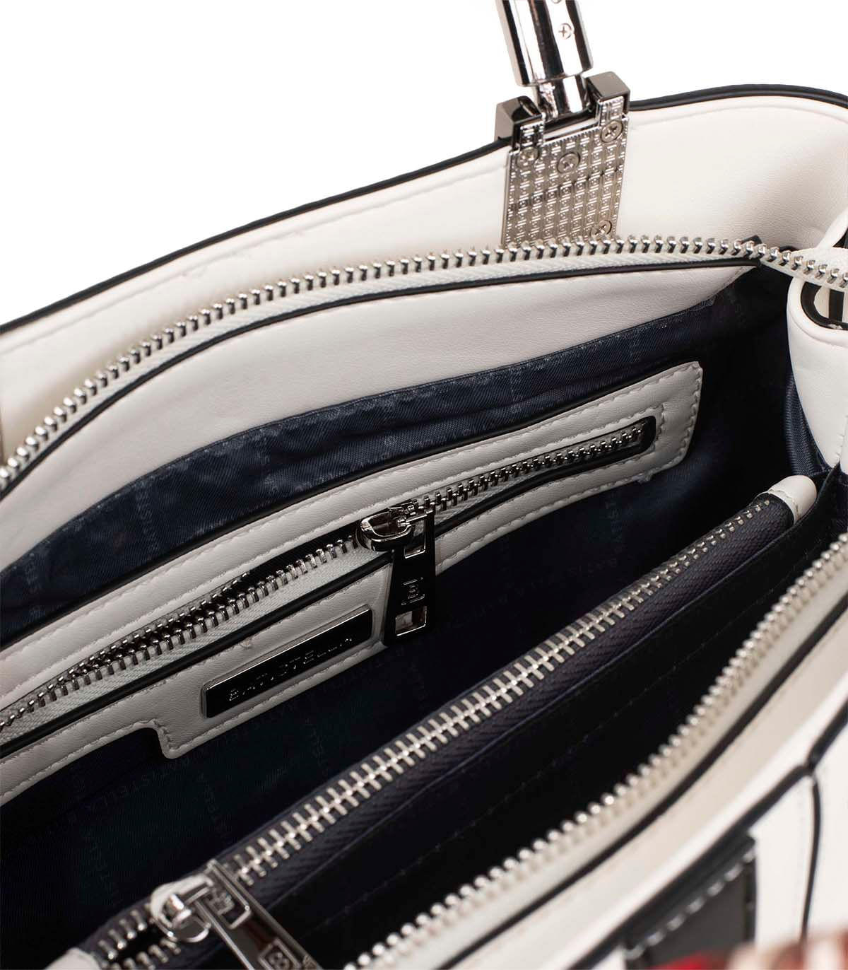 Cartera de simil cuero con doble asa — imagen 5