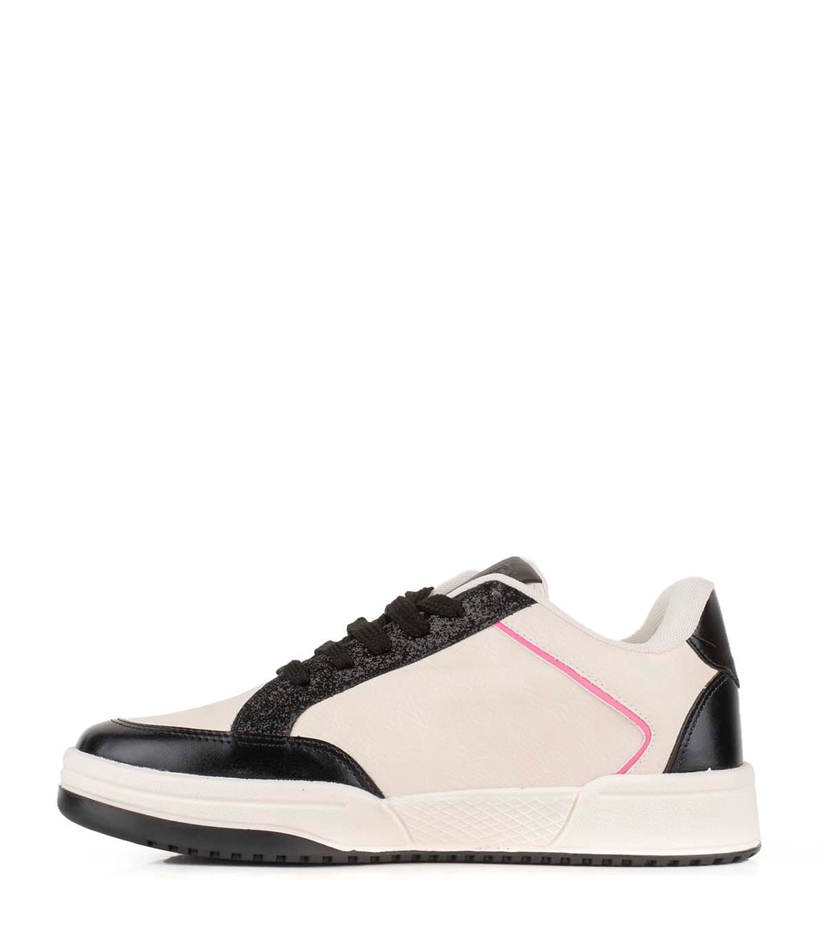 Zapatilla urbana de simil cuero con detalles combinados Batistella — imagen 2