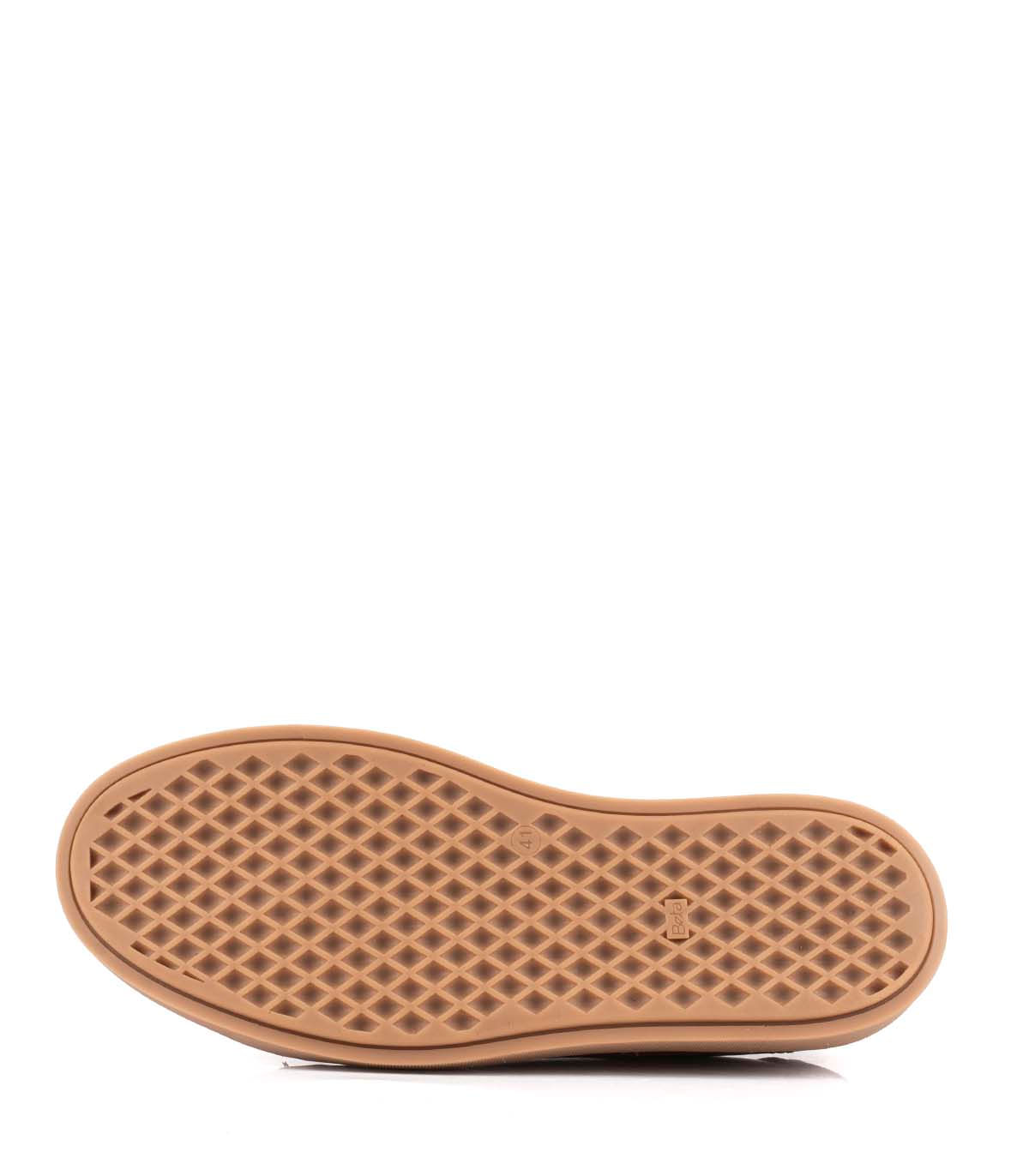 Zapatilla urbana de cuero acordonada — imagen 3