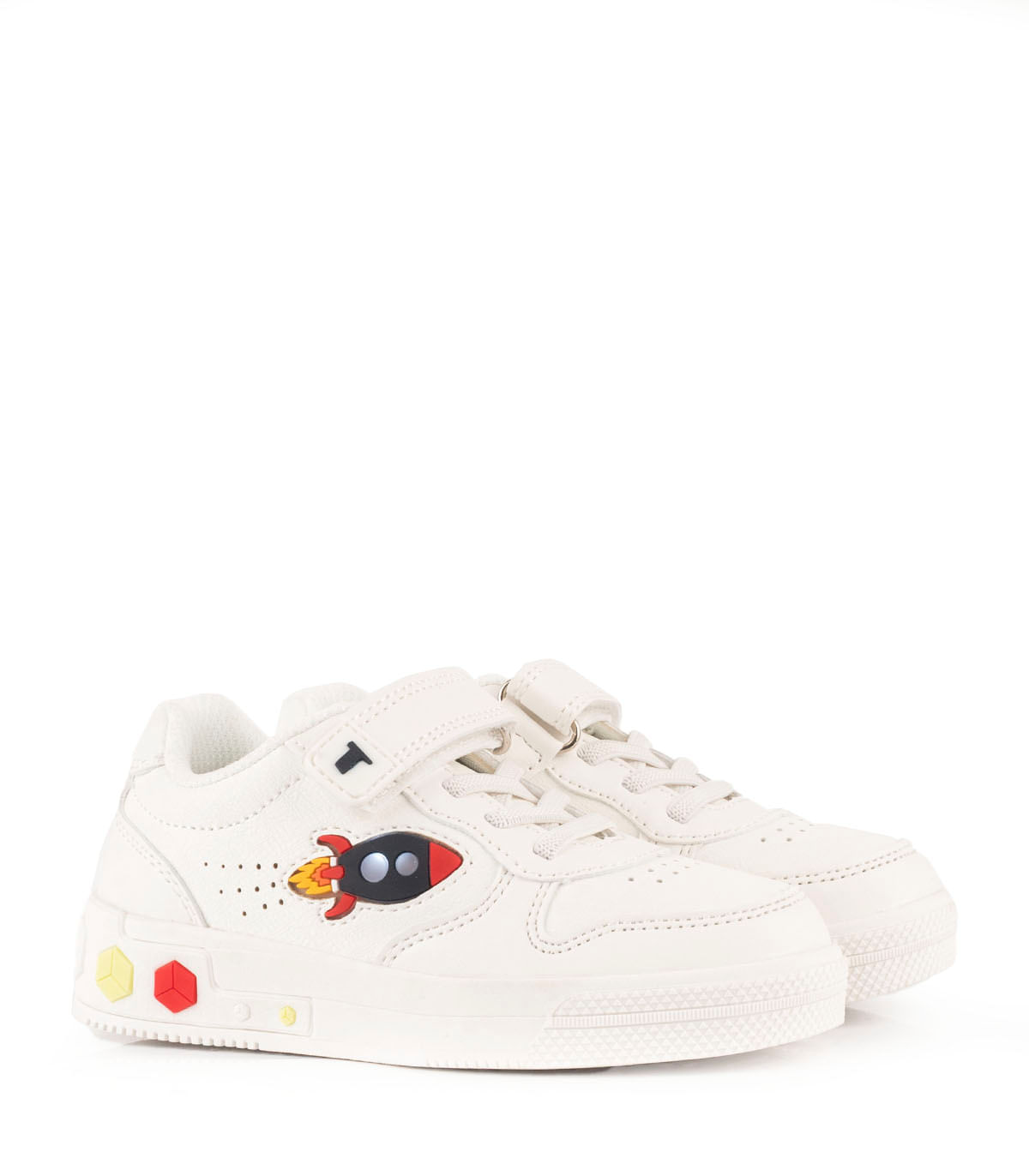 Zapatilla simil urbana infantil con luz led Batistella — imagen 4