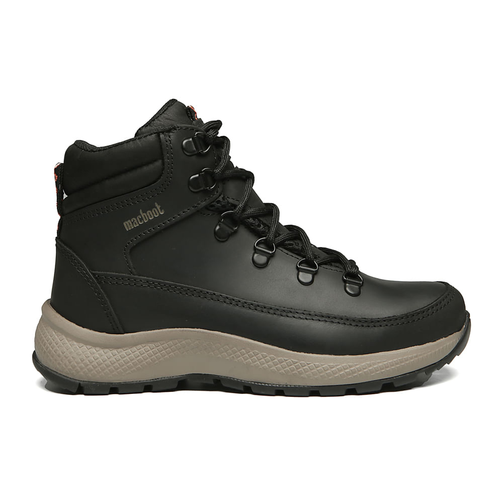 Borcego outdoor SABI18 de cuero con suela antideslizante camel Macboot