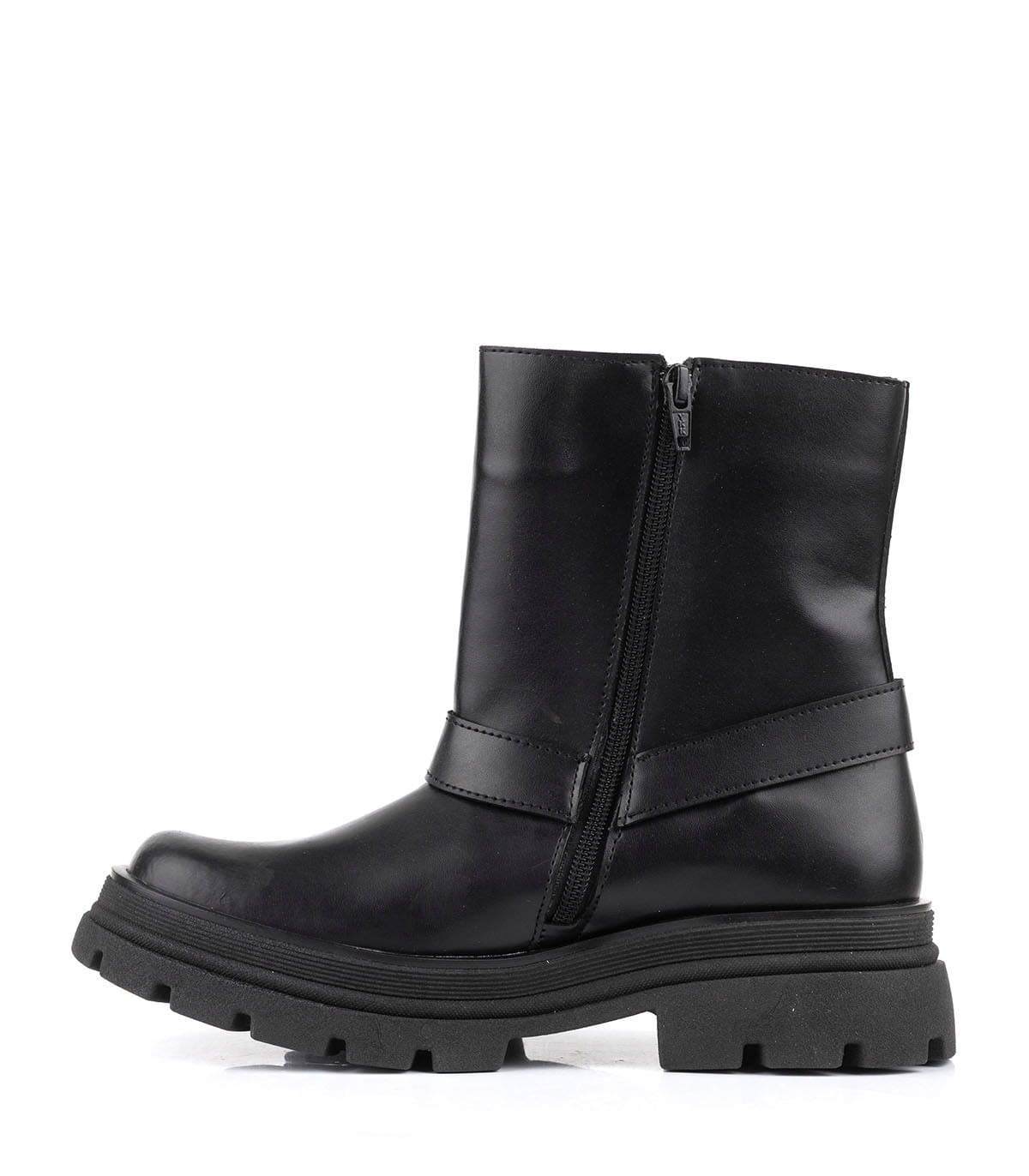 Borcego en simil cuero con hebillas y base chunky Batistella — imagen 2