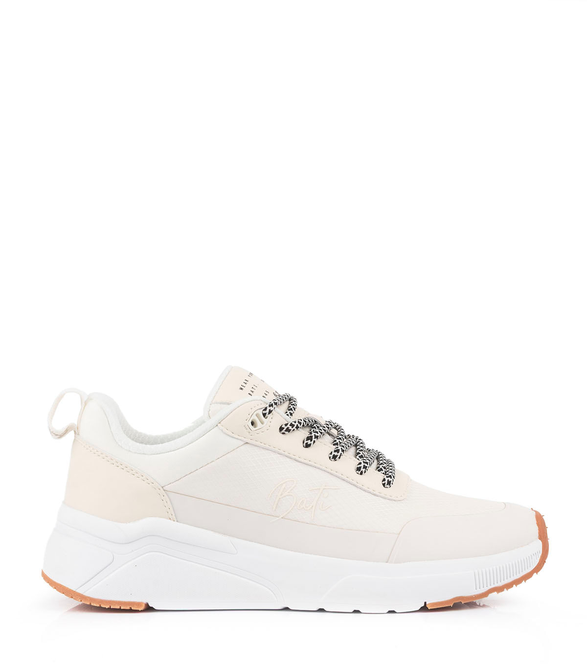 Las Bati zapatillas de tela crew bati con base deportiva