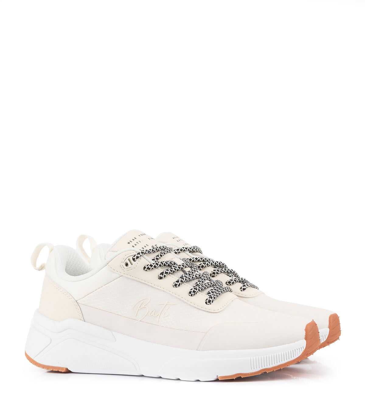 Las Bati zapatillas de tela crew bati con base deportiva — imagen 4