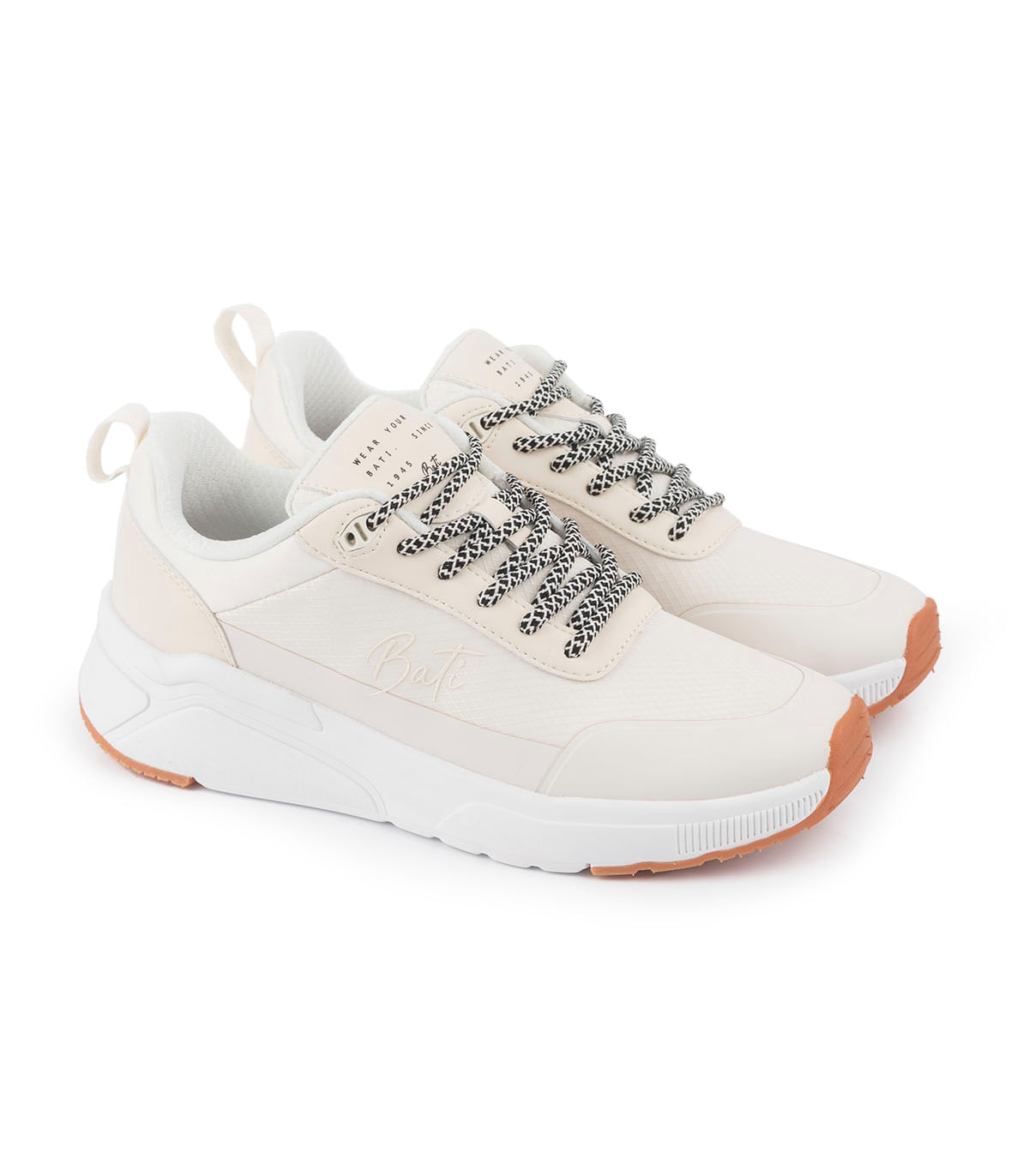 Las Bati zapatillas de tela crew bati con base deportiva — imagen 5