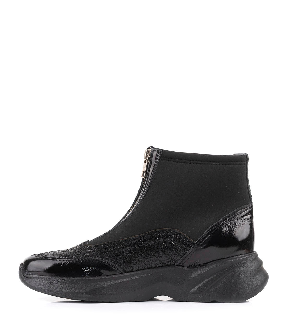 Botas cortas urbanas de cuero con cierre frontal de Batistella — imagen 2