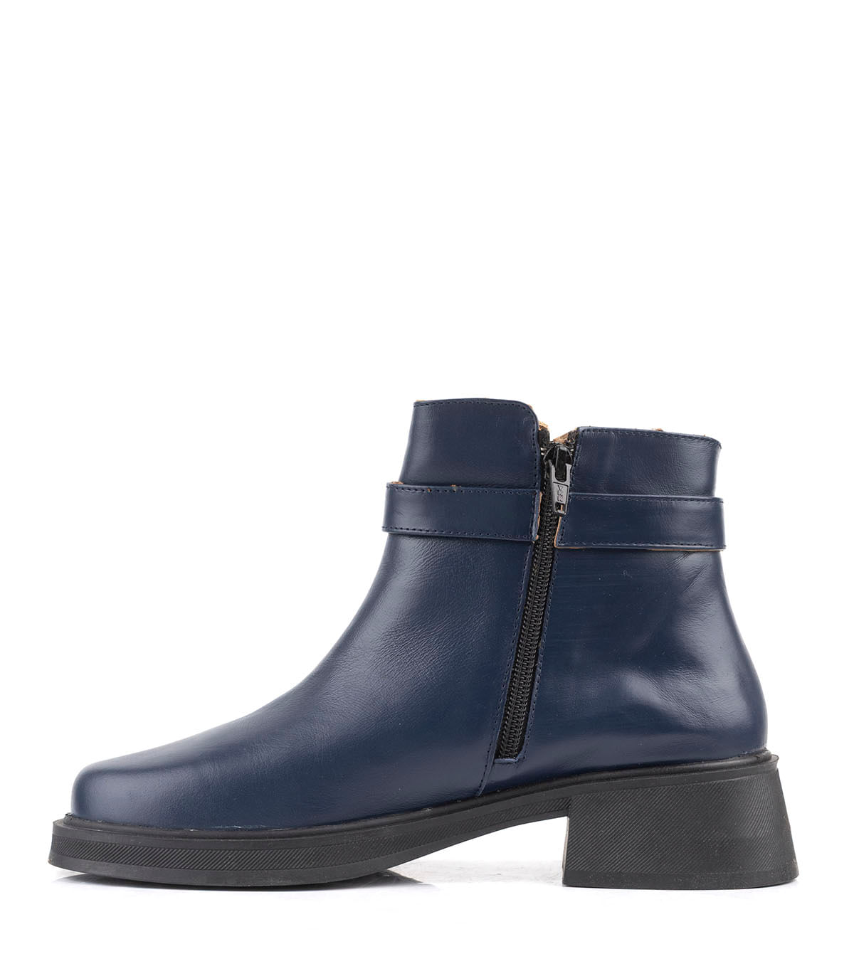 Botas cortas de cuero con hebilla lateral - Batistella — imagen 2