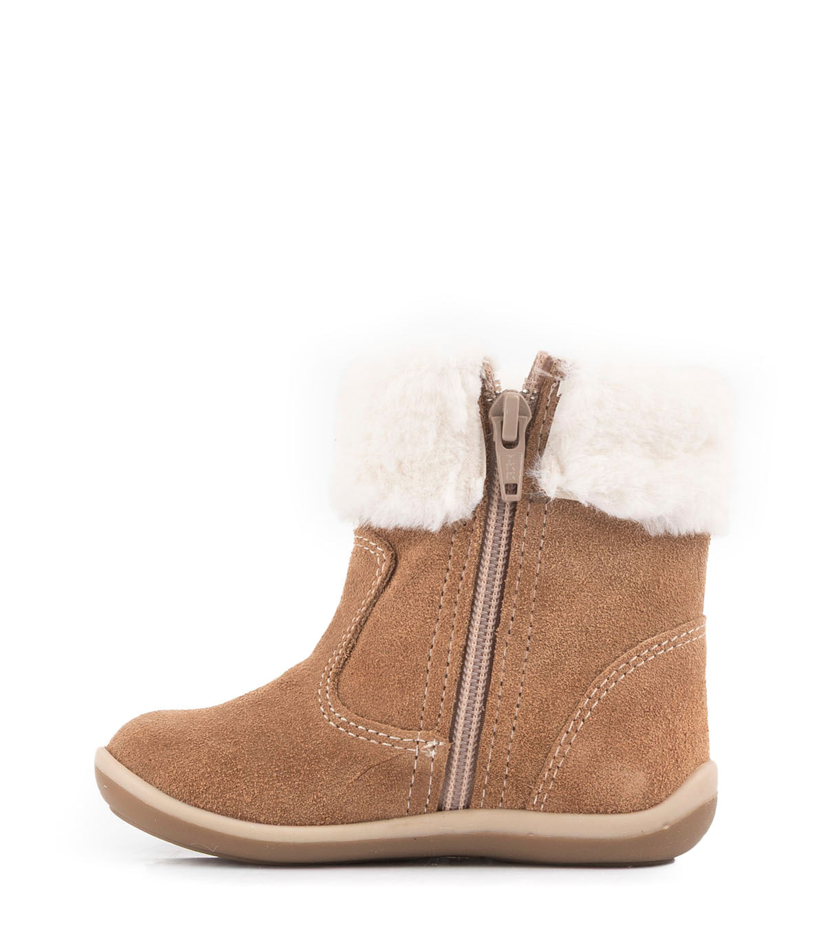 Bota infantil simil gamuza con abrigo - Batistella — imagen 2