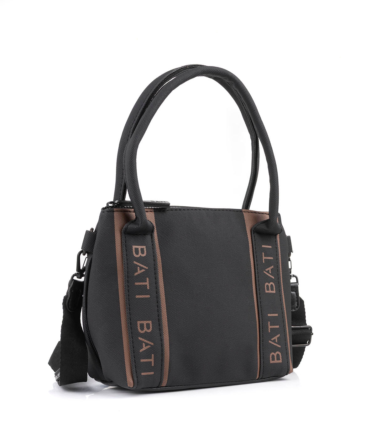 Cartera shopper de tela con correa desmontable Batistella — imagen 2