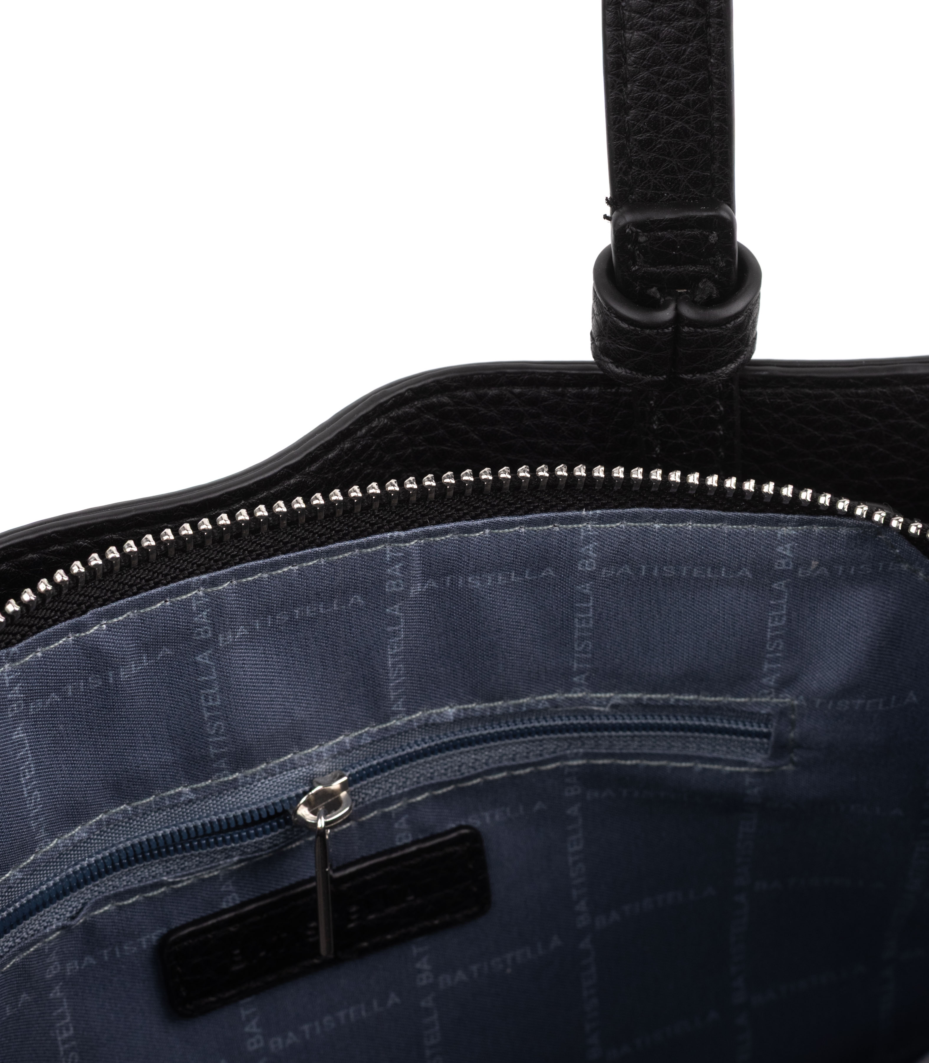 Cartera de simil cuero graneado con dije metálico — imagen 6