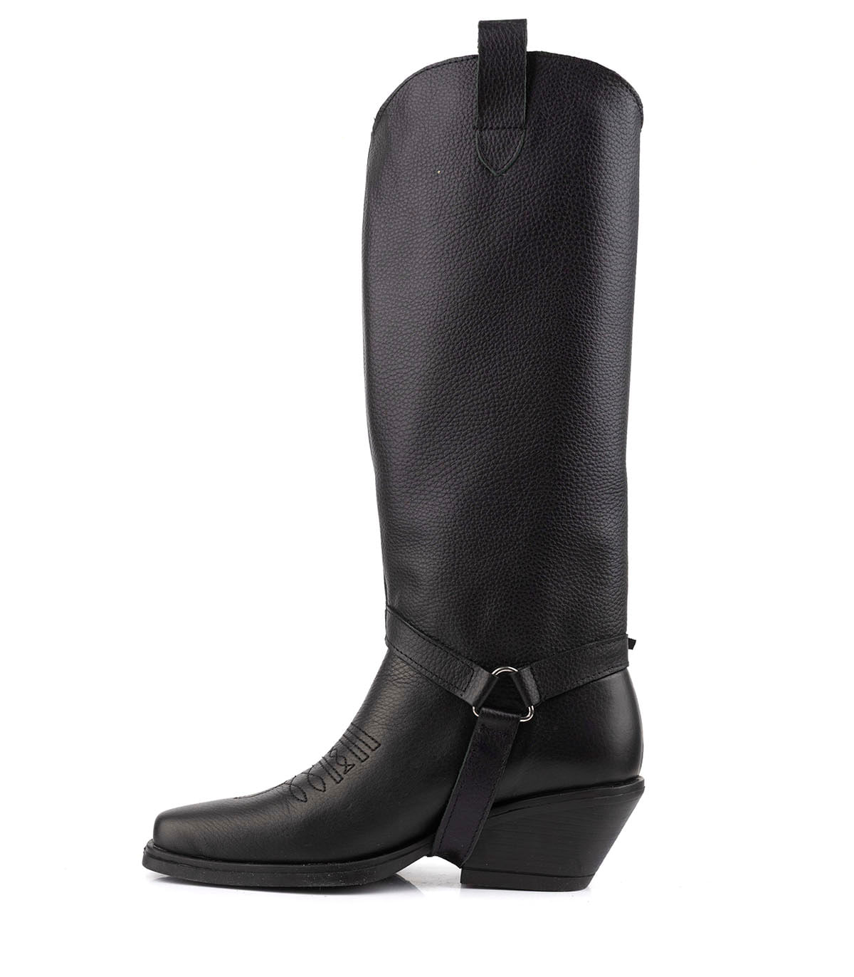 Bota texana alta desmontable con flecos Batistella — imagen 4