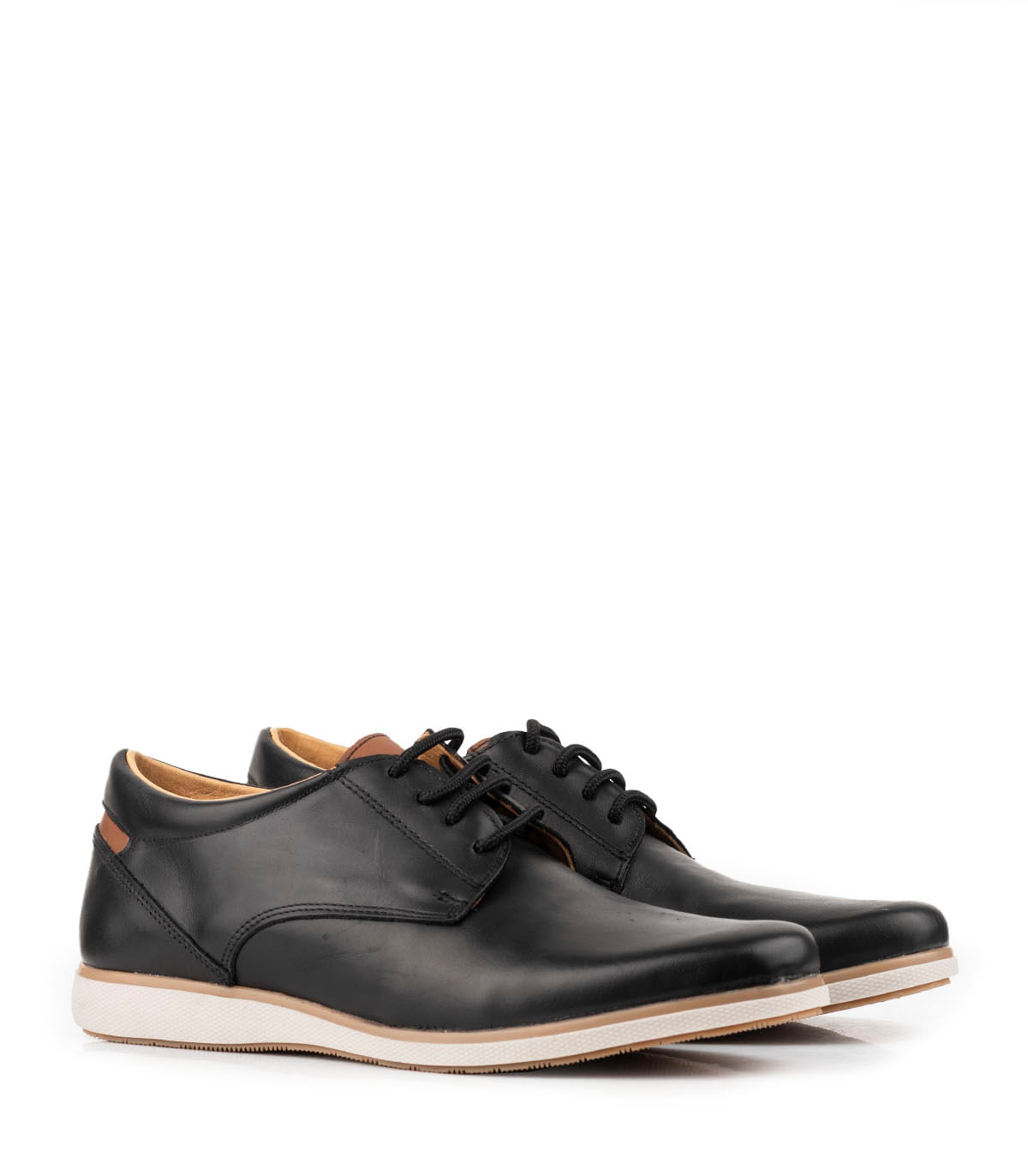 Zapato casual de cuero acordonado — imagen 4