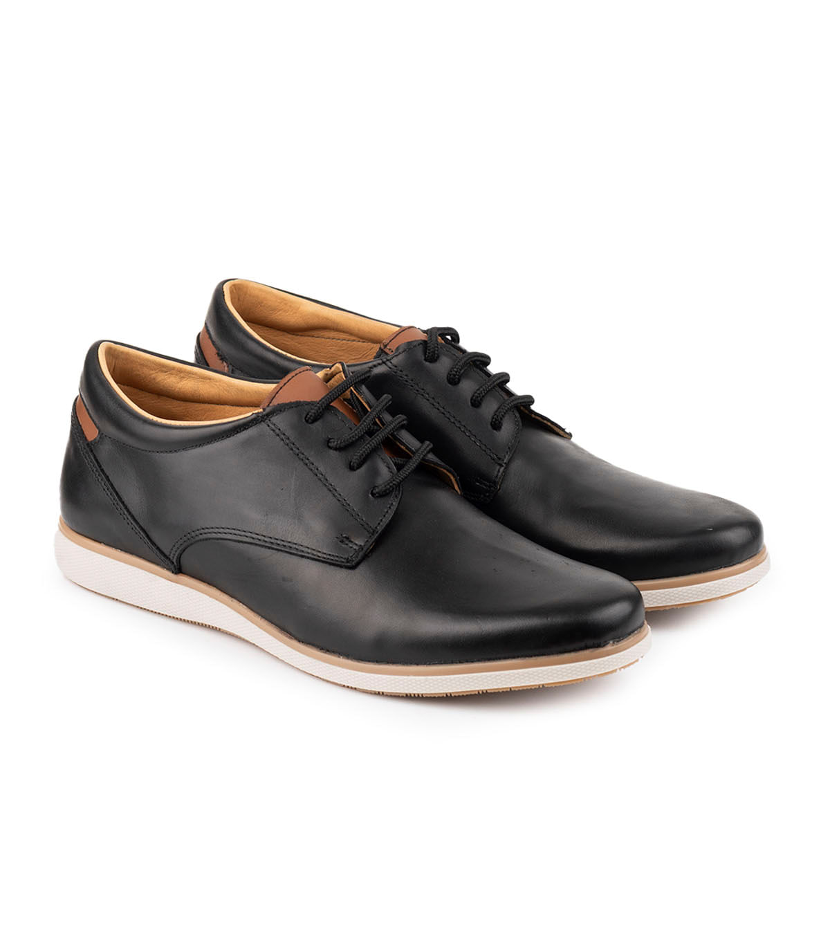 Zapato casual de cuero acordonado — imagen 5